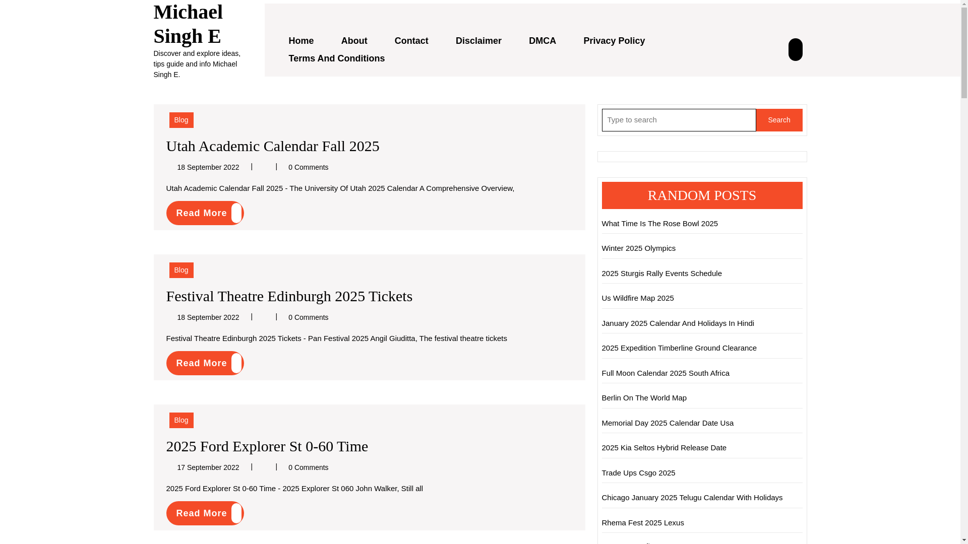 website screenshot of https://michaelsinghe.pages.dev/