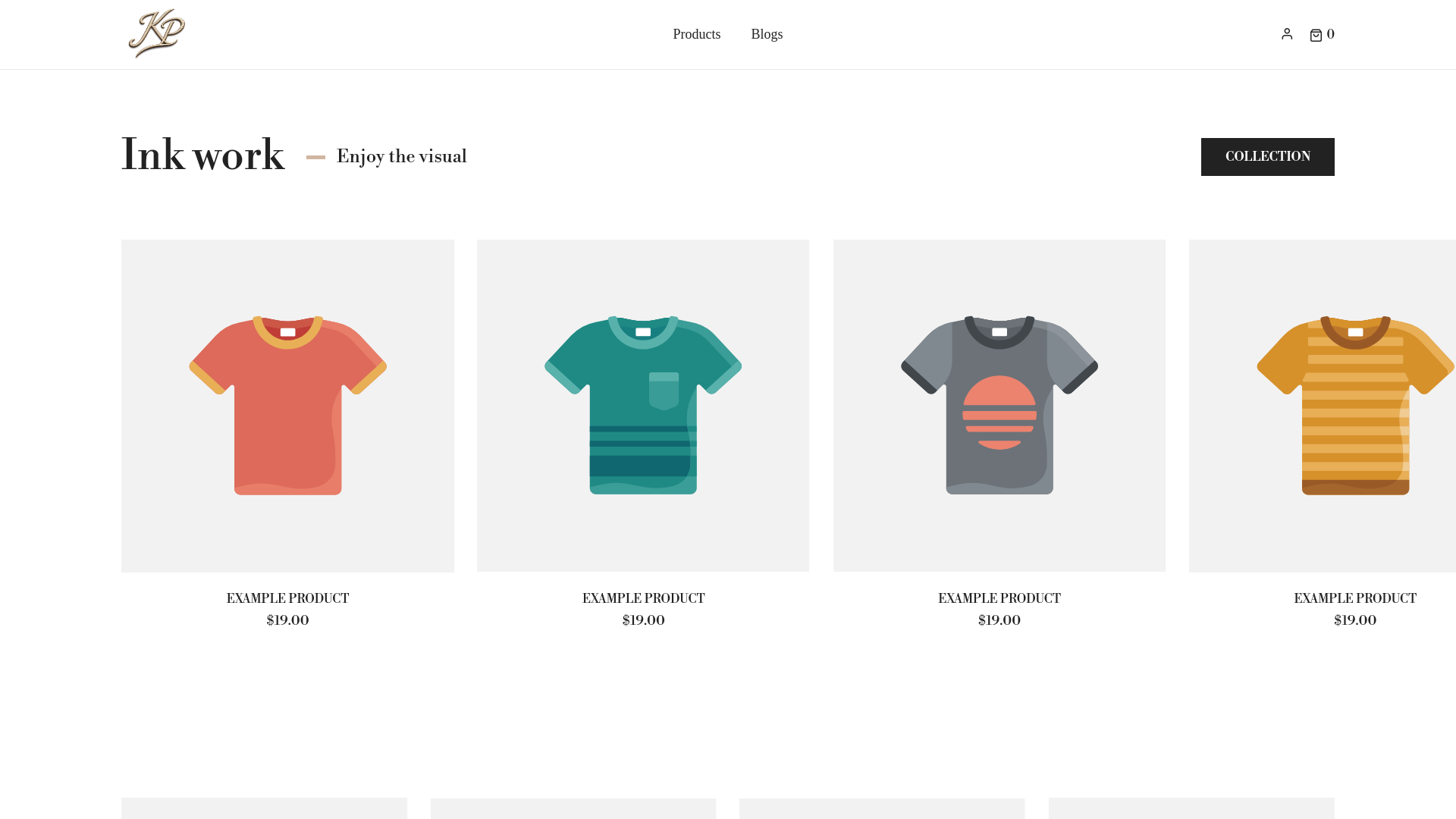 website screenshot of https://kistoparis.com/