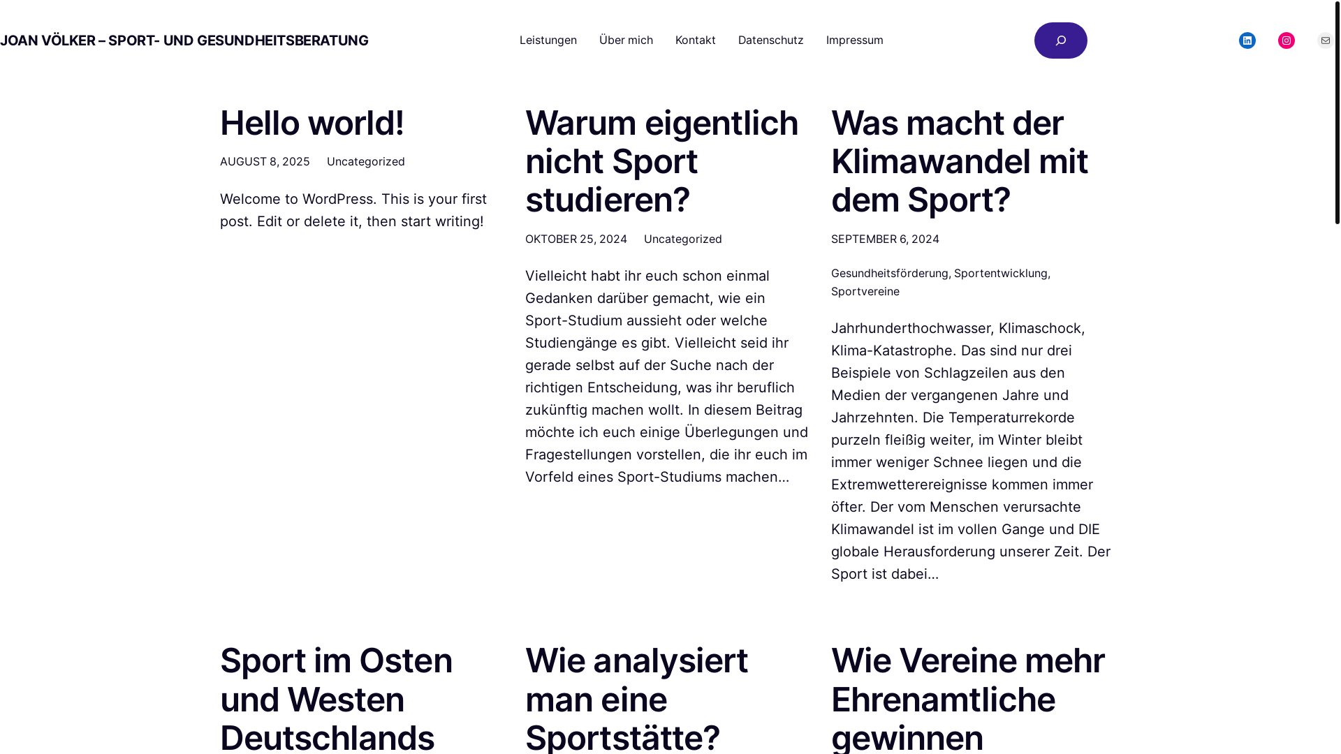 website screenshot of https://joanvoelker.de/