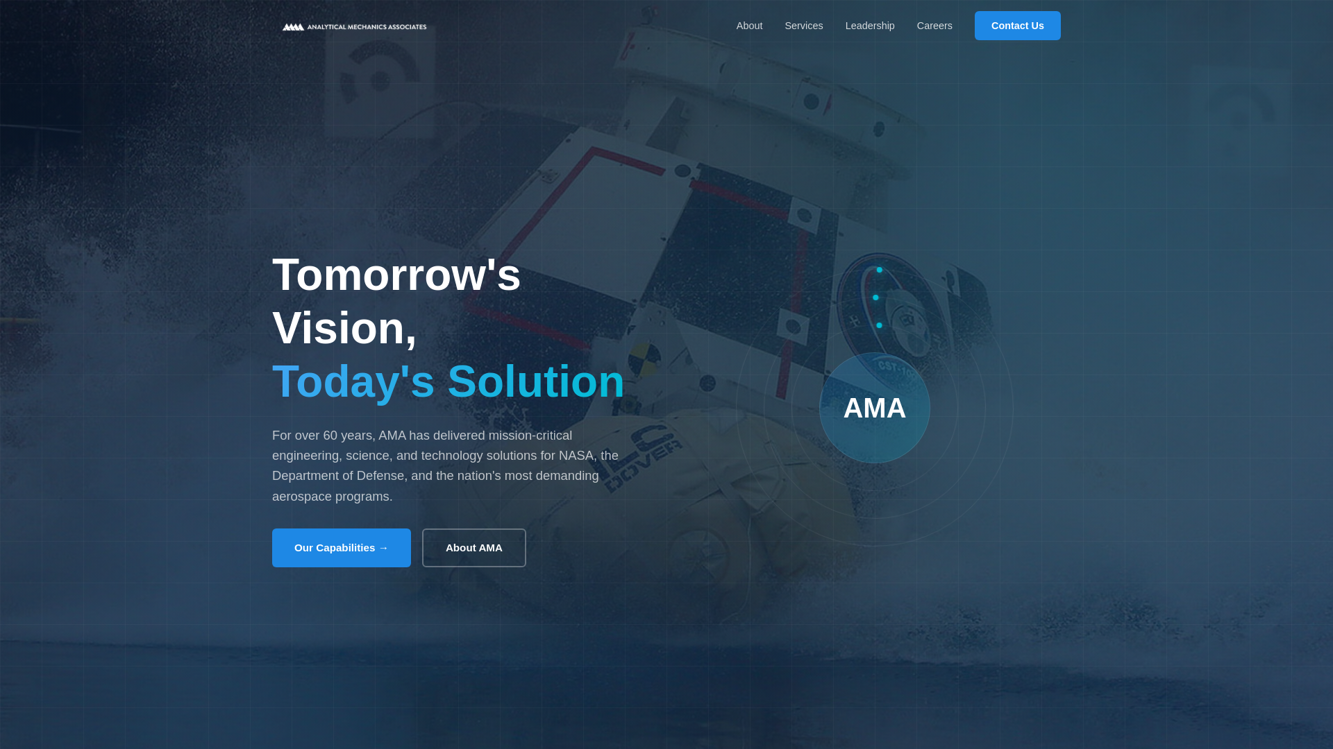 website screenshot of https://ama-redesign-v3.pages.dev/