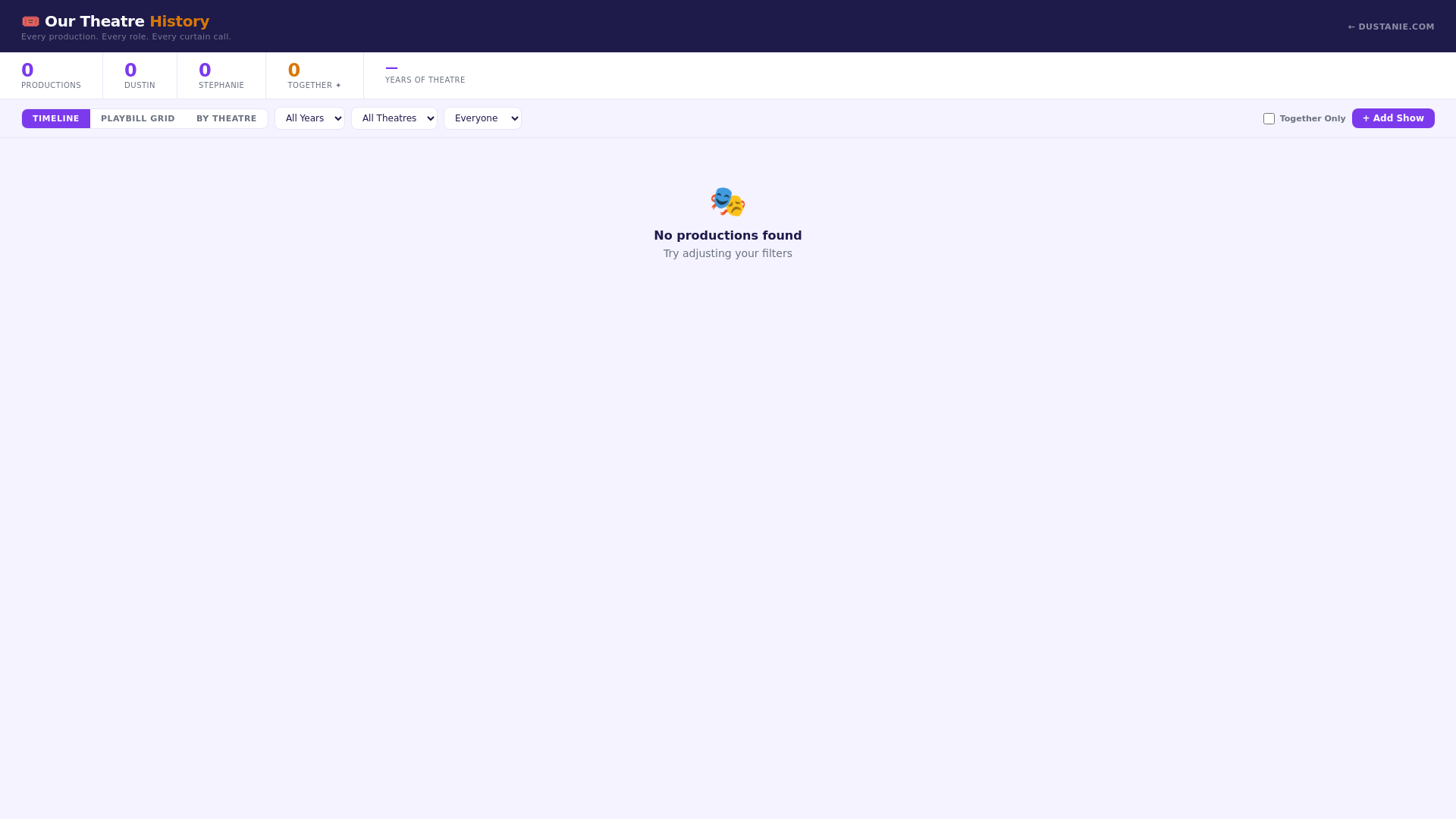 website screenshot of https://dustanie-site.pages.dev/