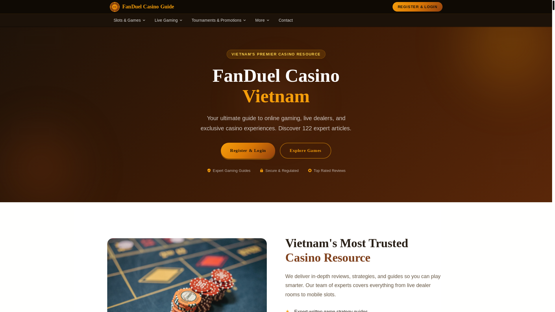 website screenshot of https://fanduel-casino.ts3-serveur.com