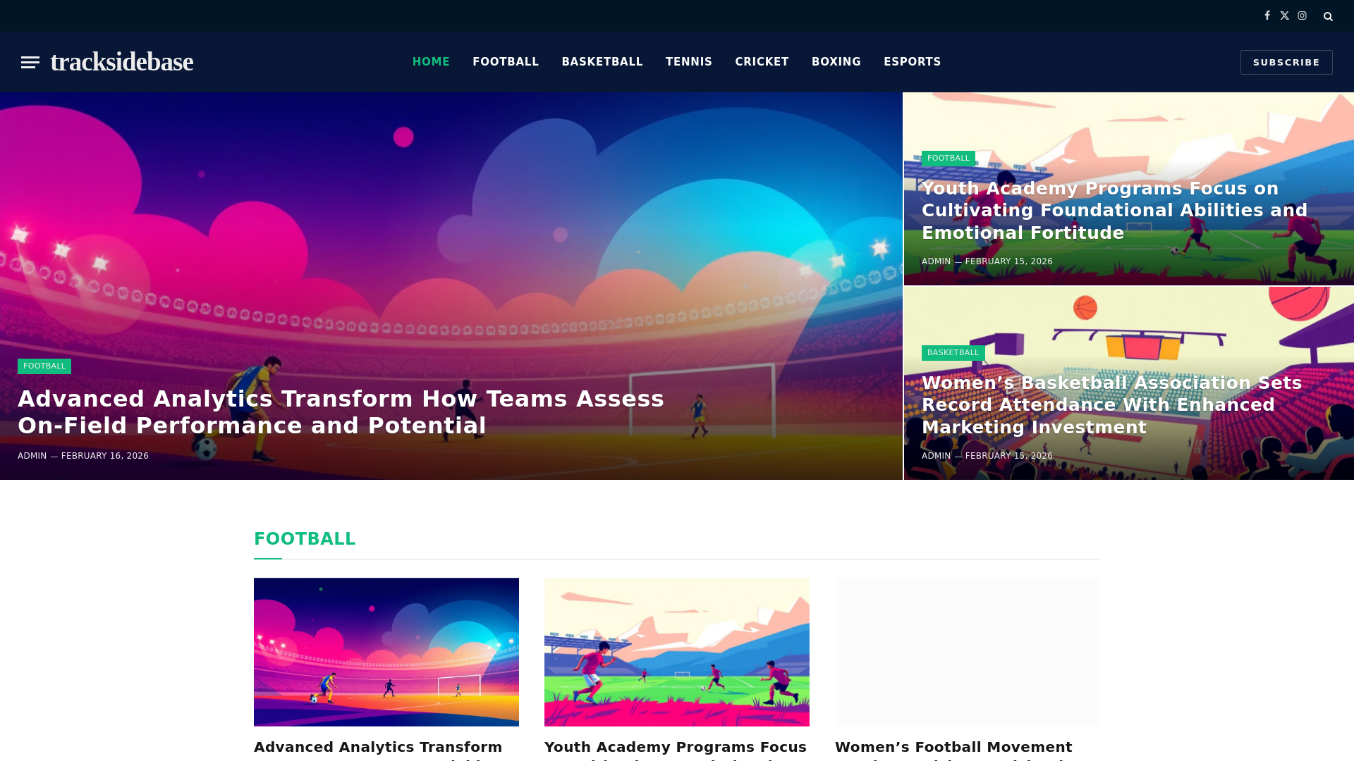 website screenshot of https://tracksidebase.co.uk/