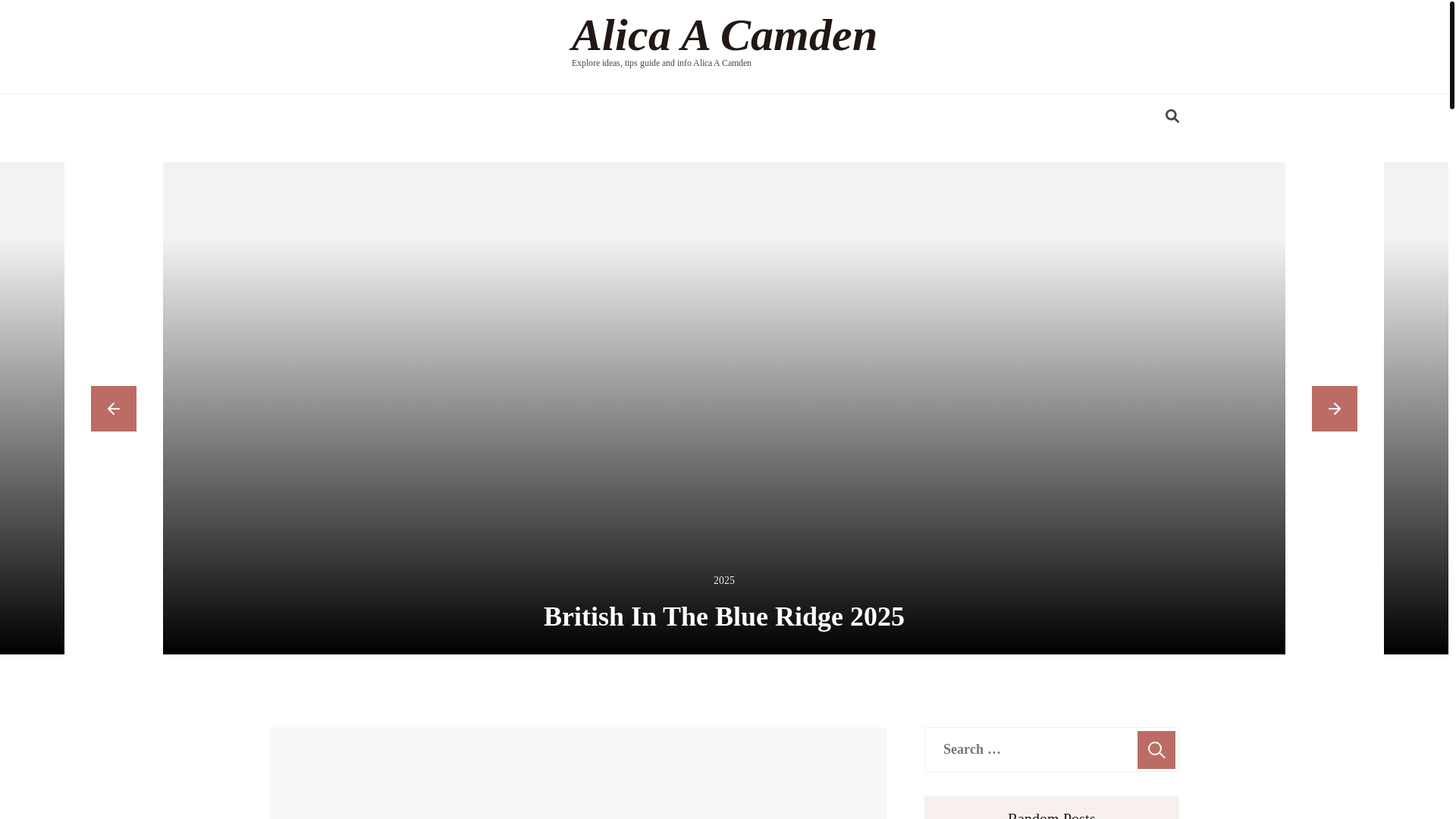 website screenshot of https://alicaacamden.pages.dev/
