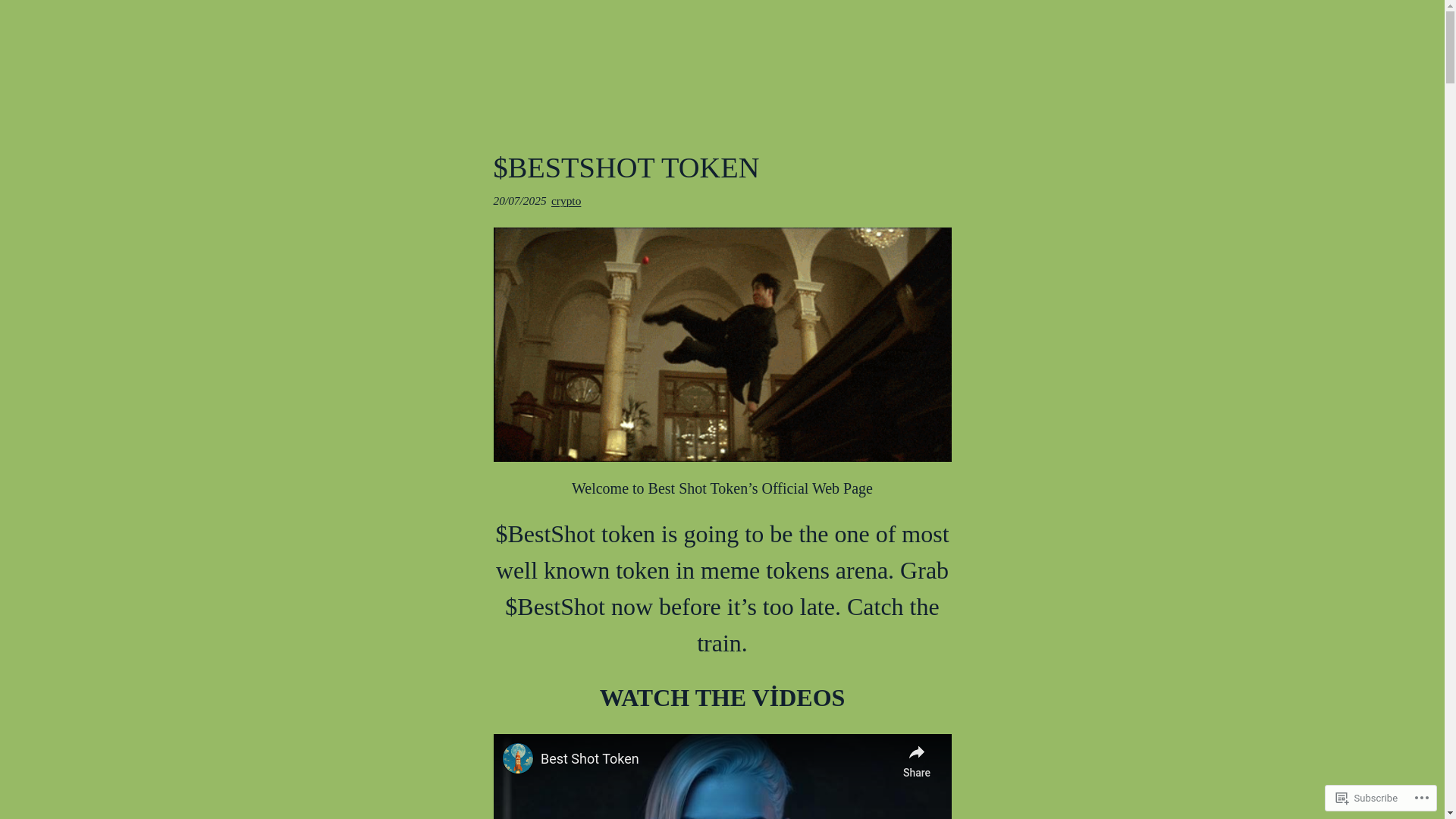website screenshot of https://bestshottoken.blog/