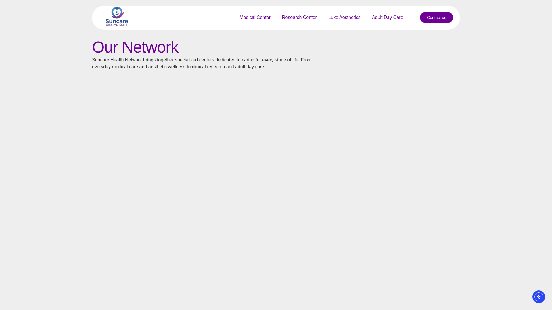 website screenshot of https://suncarehealthmall.com/