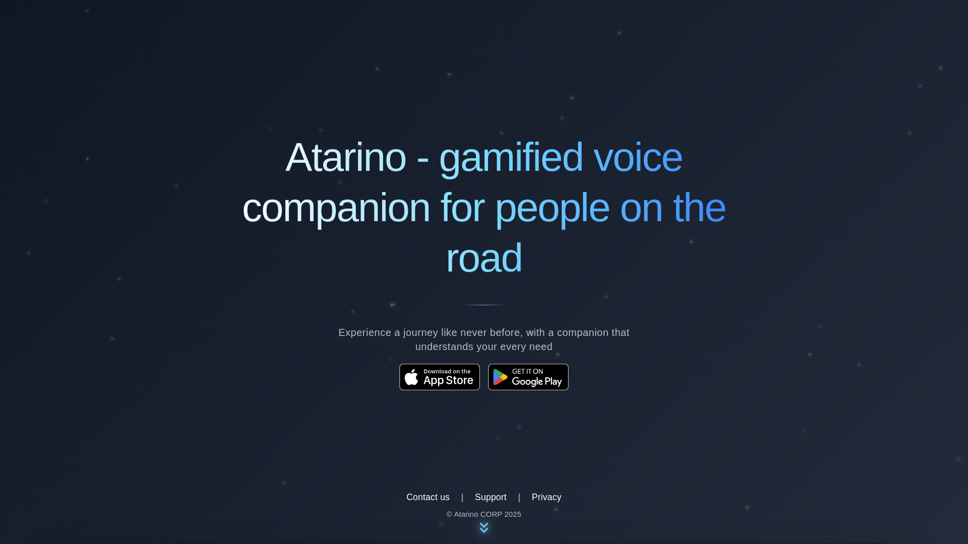 website screenshot of https://getatarino.com/