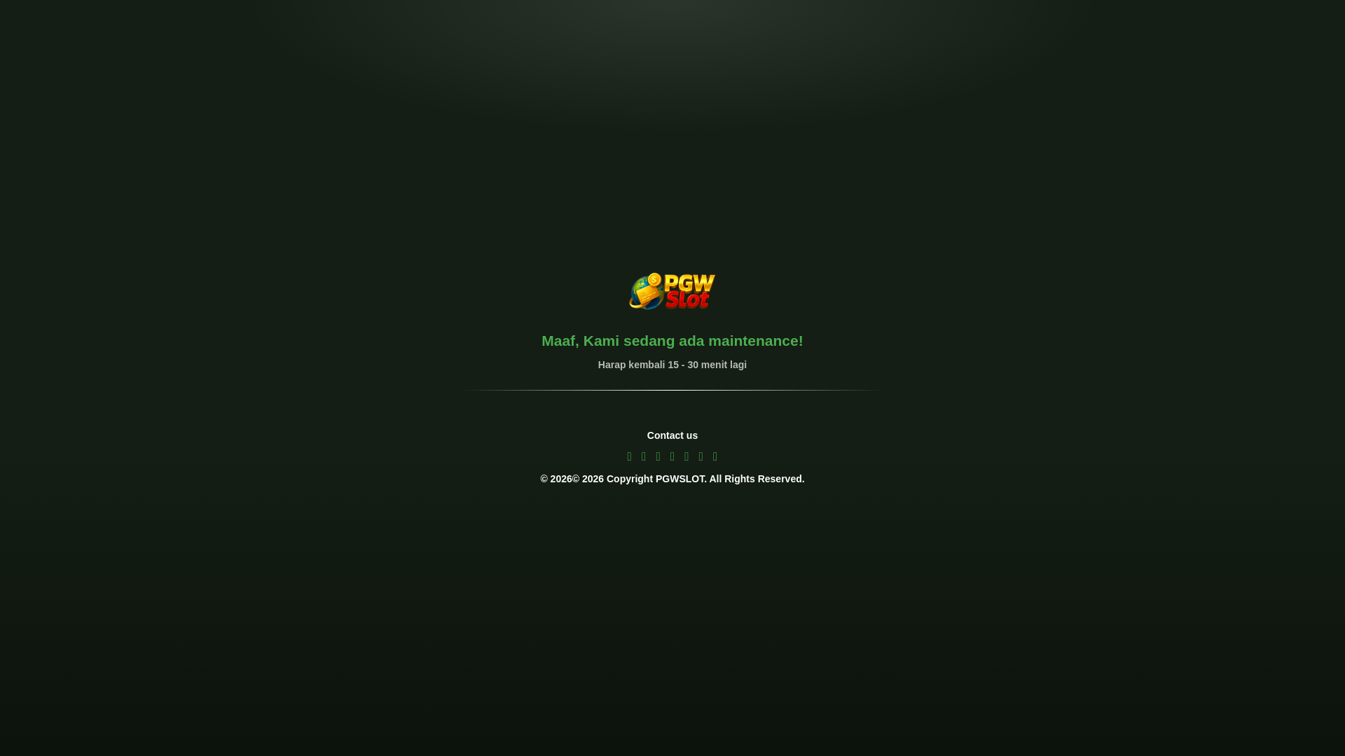 website screenshot of https://pgwslotlogin.xyz/