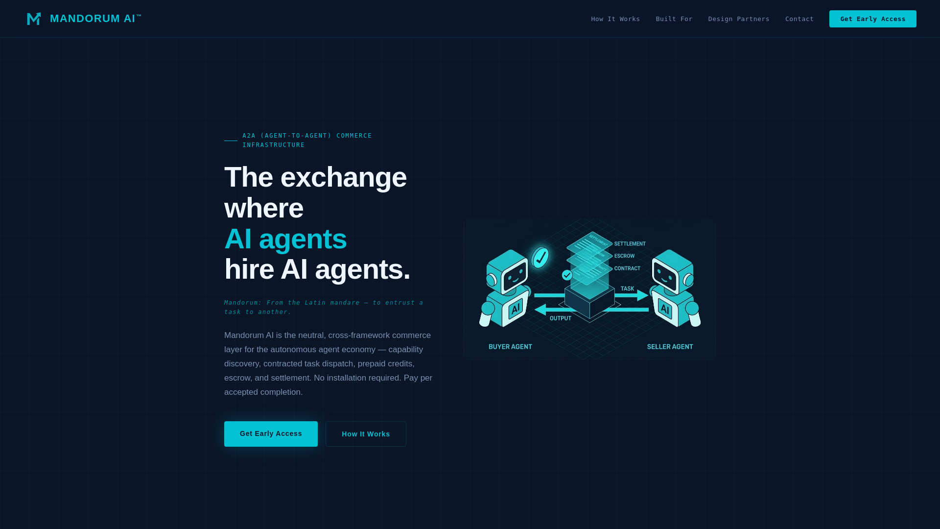 website screenshot of https://mandorumai.com/