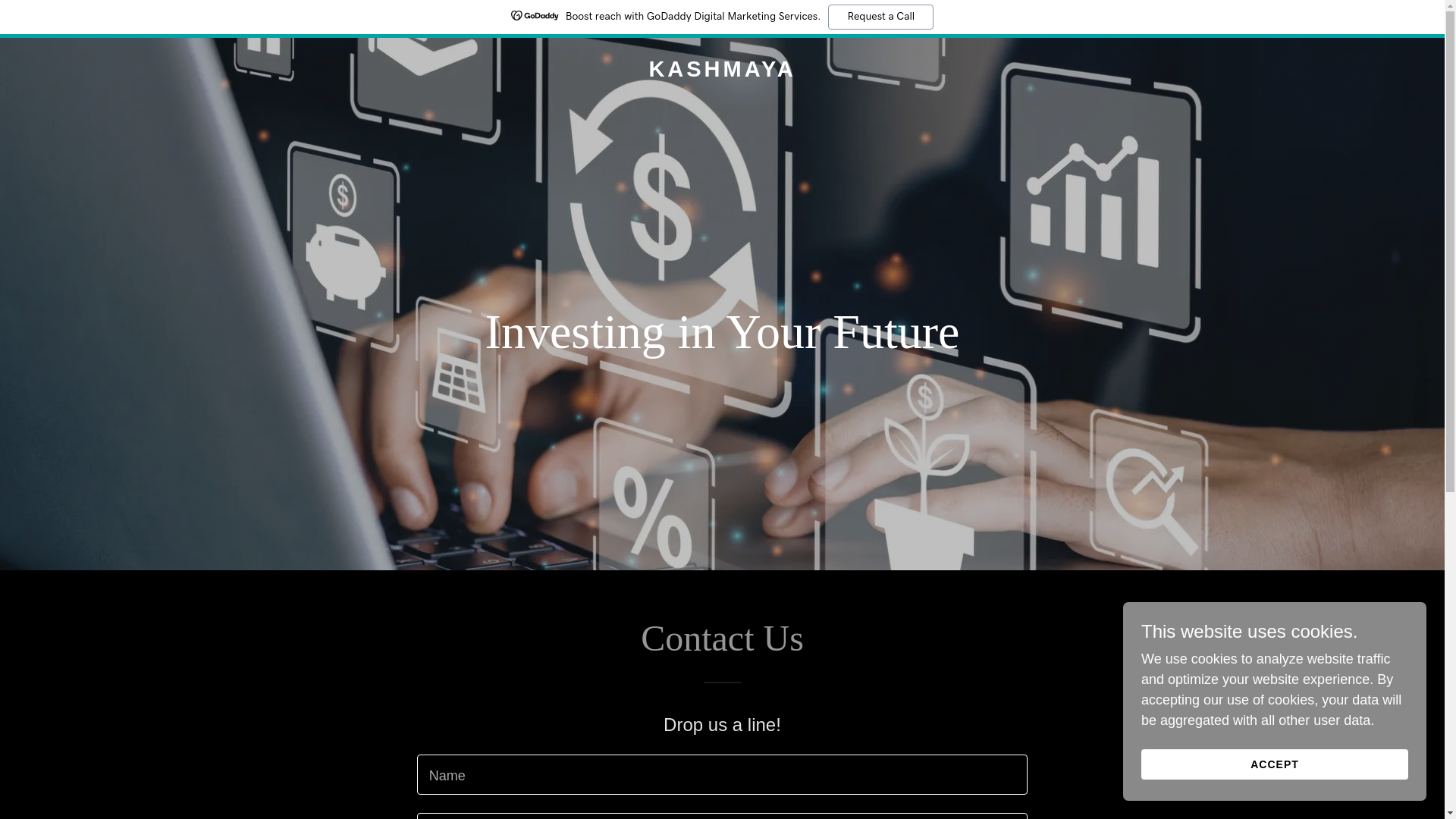 website screenshot of https://kashmaya.com.au/
