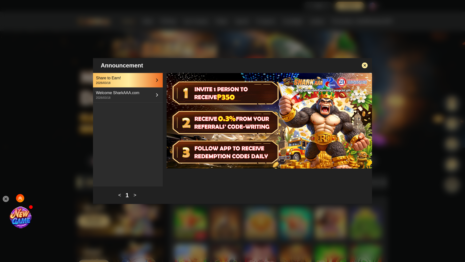 website screenshot of https://sharkaaa9.com/