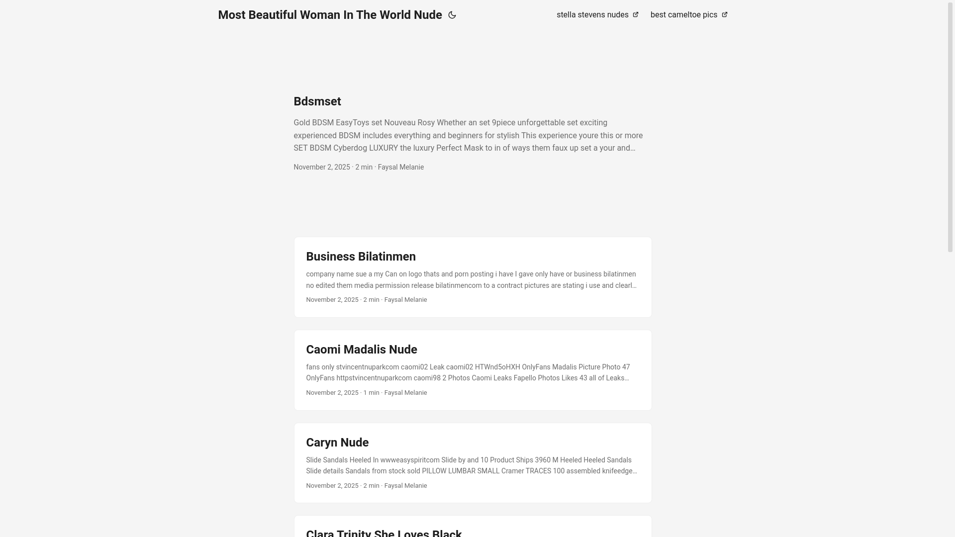 website screenshot of https://most-beautiful-woman-in-the-world-nude.pages.dev/