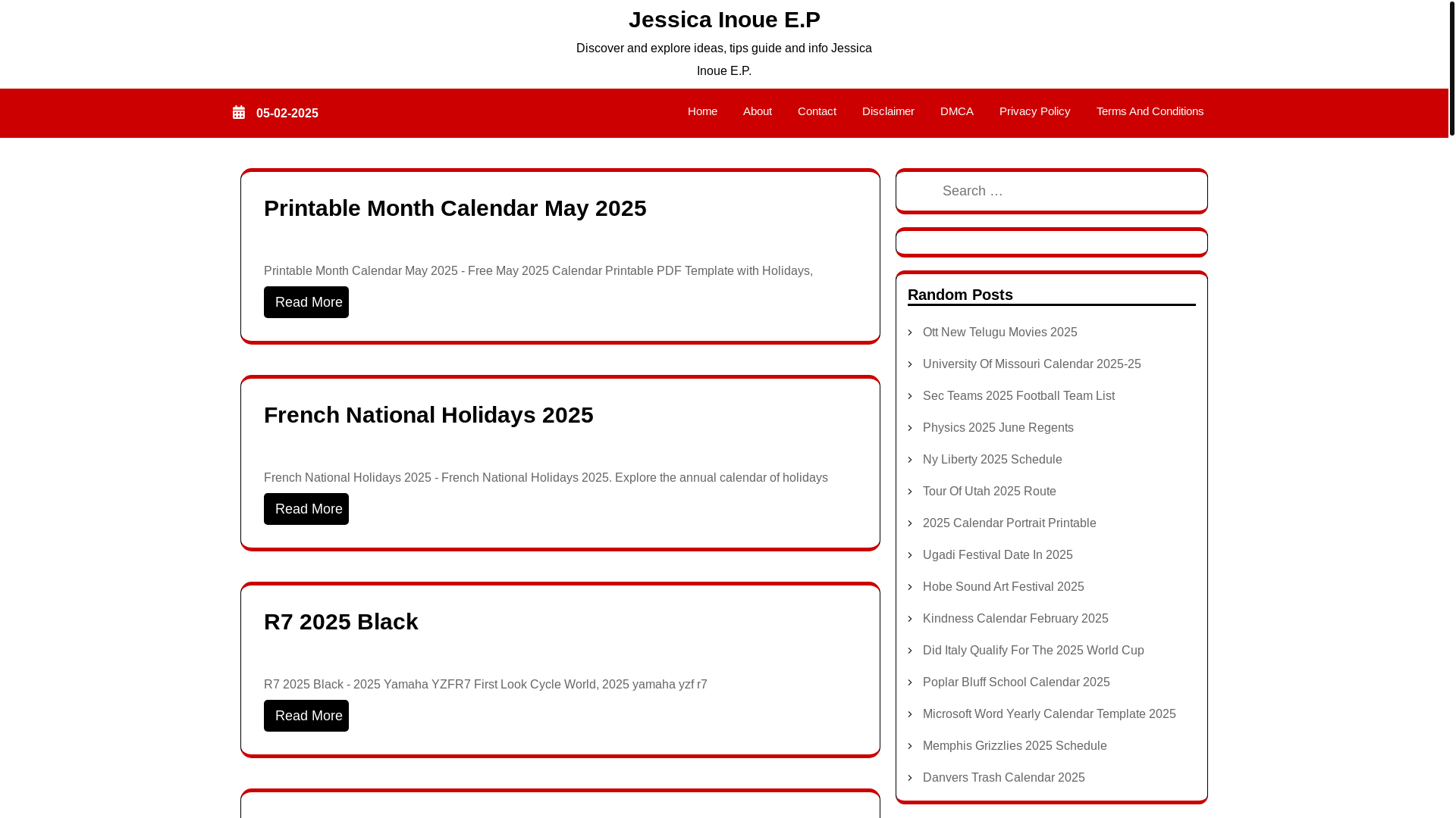 website screenshot of https://jessicainoueep.pages.dev/