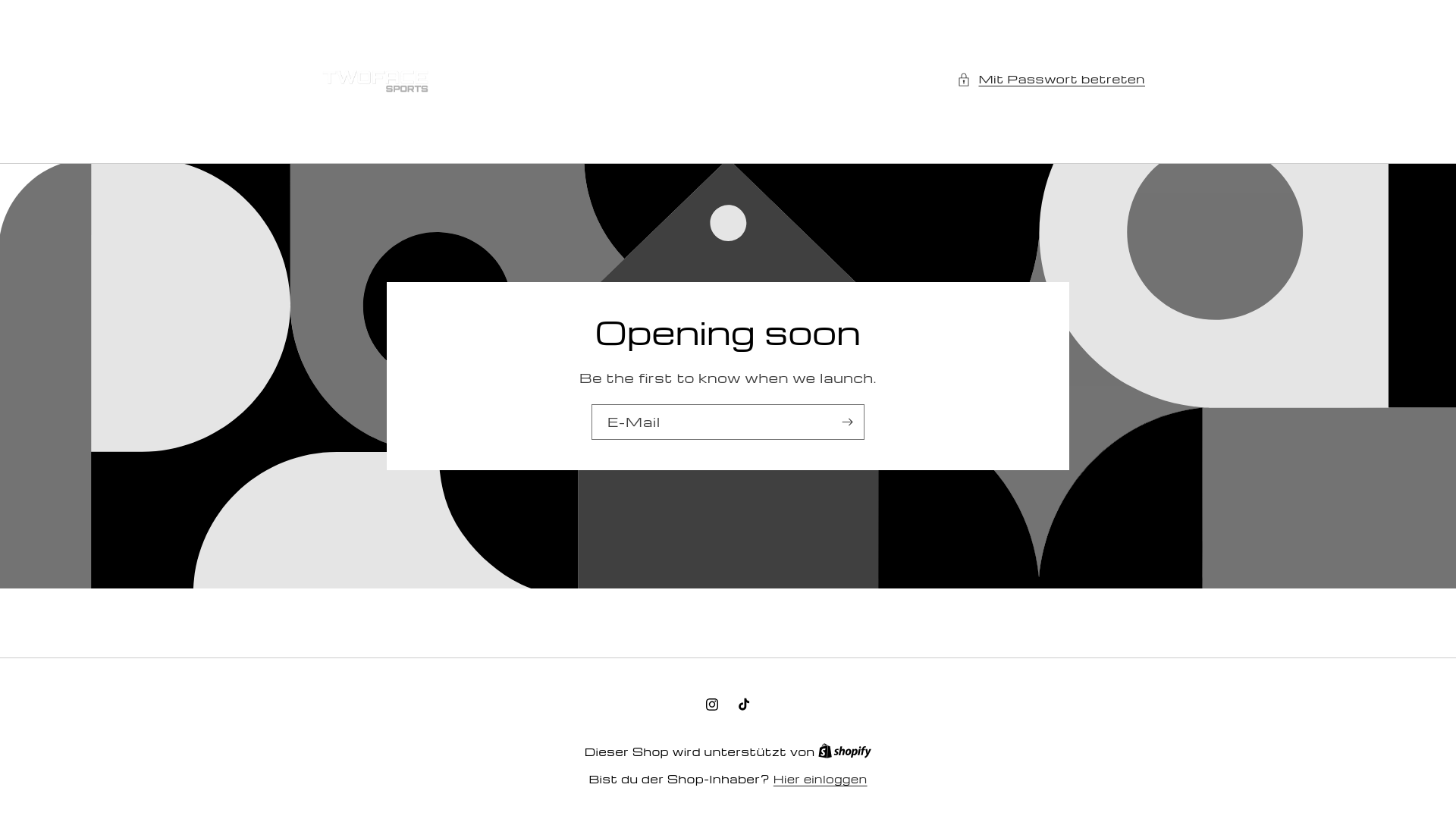 website screenshot of https://twofacesports.com/