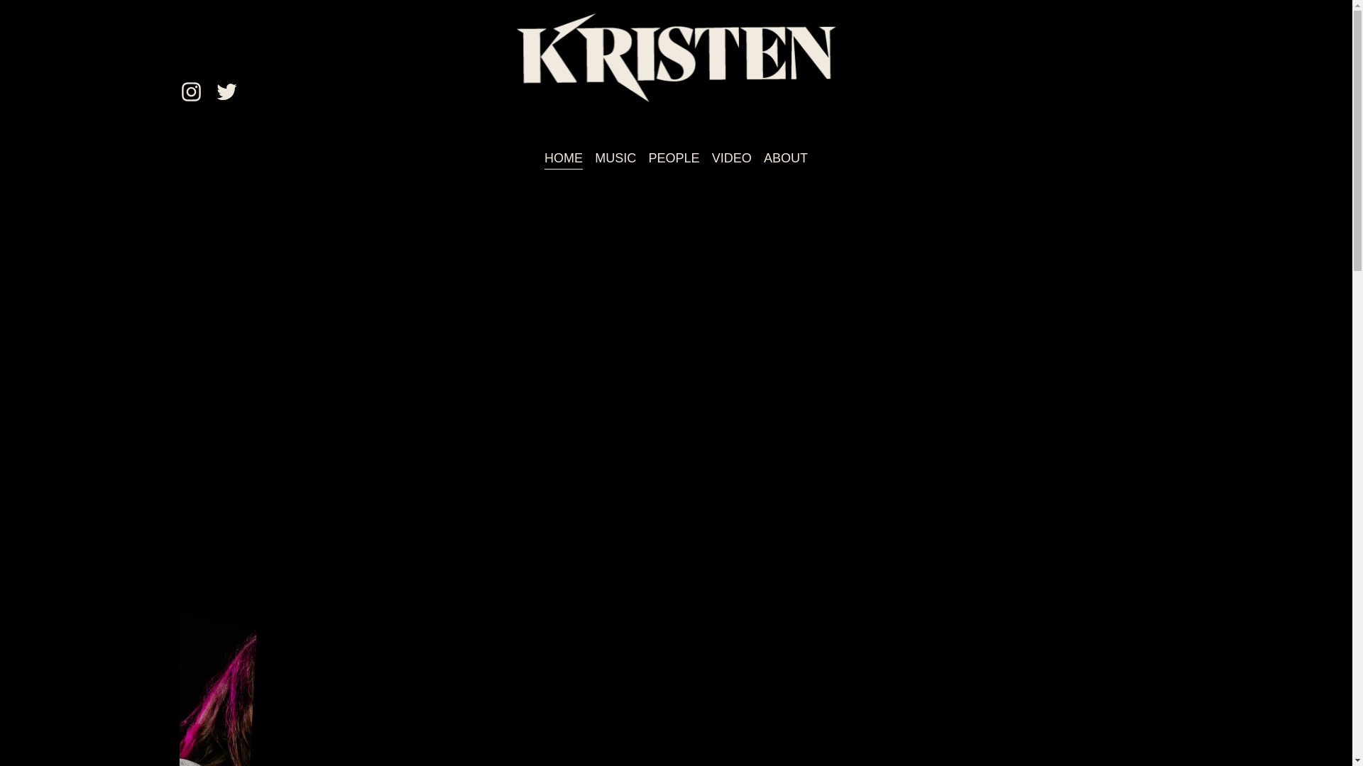 website screenshot of https://kristenpmedia.com/
