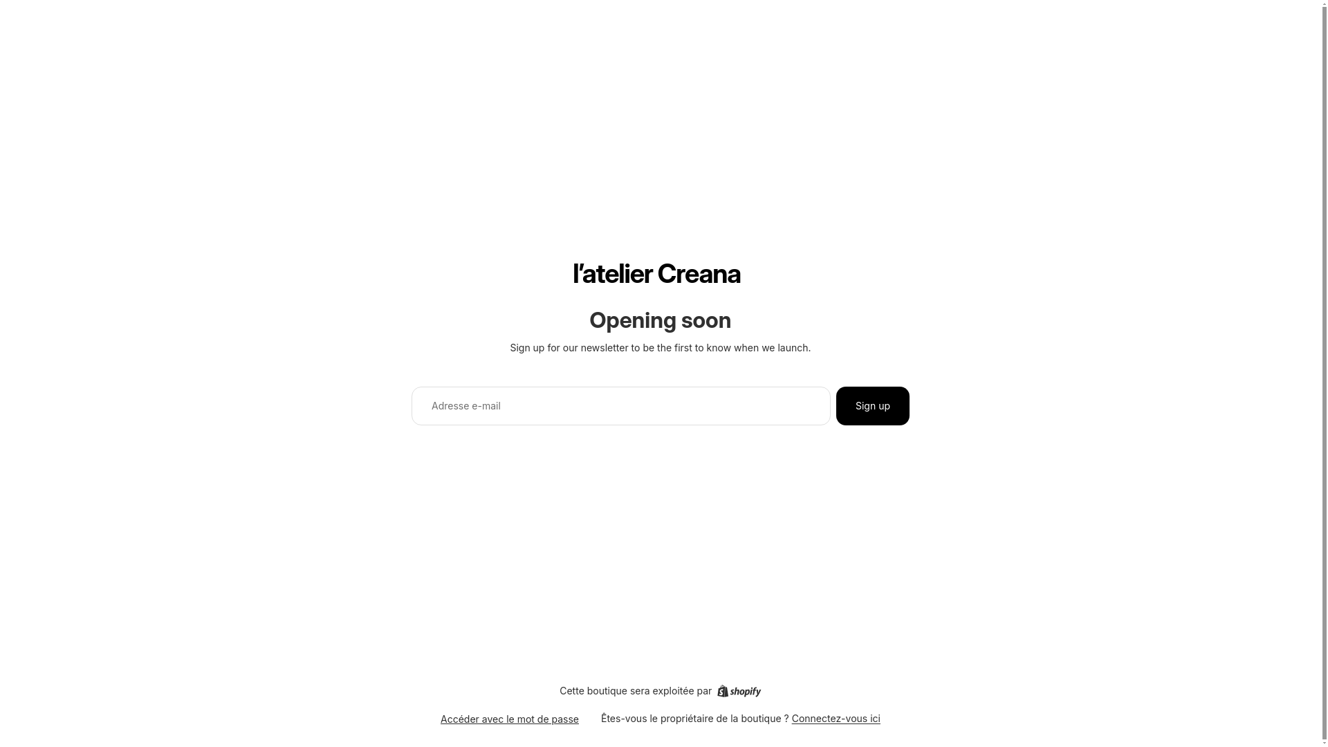 website screenshot of https://lateliercreana.com/