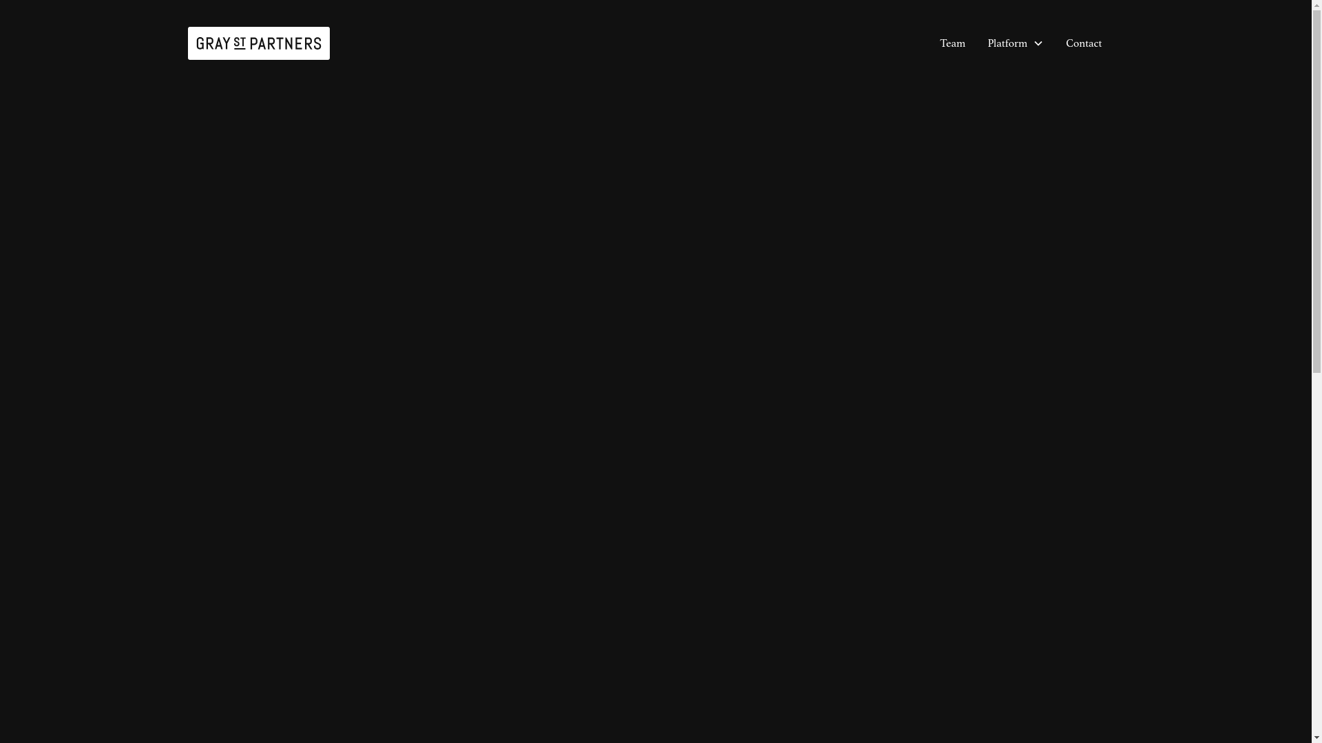 website screenshot of https://graystreetpartner.com/
