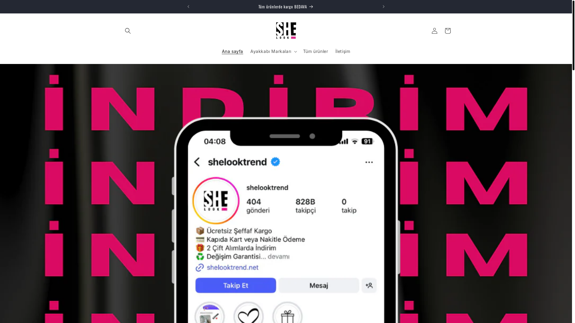 website screenshot of https://shelooktrend.shop/