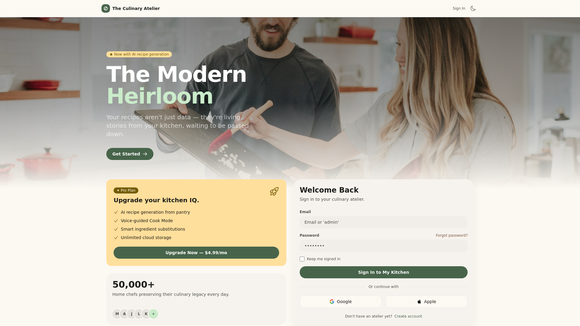 website screenshot of https://menu-time.pages.dev/
