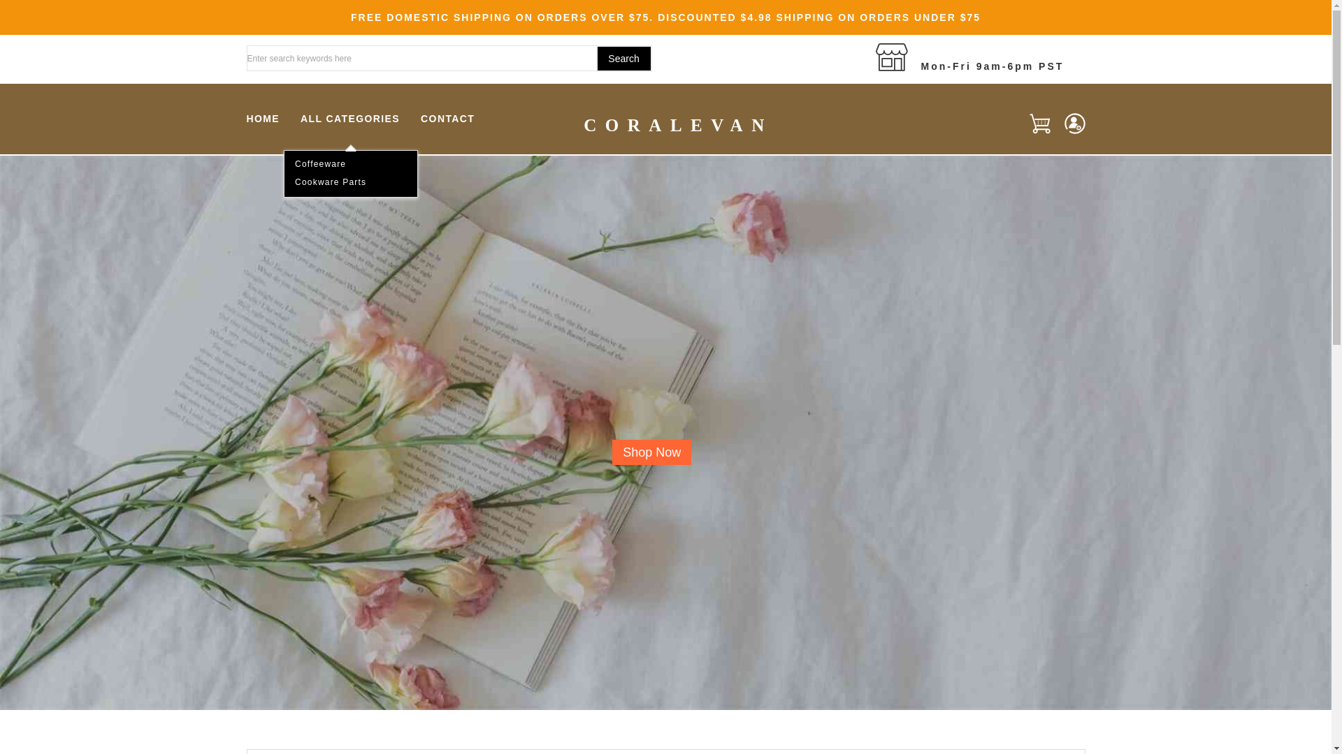 website screenshot of https://coralevan.top/