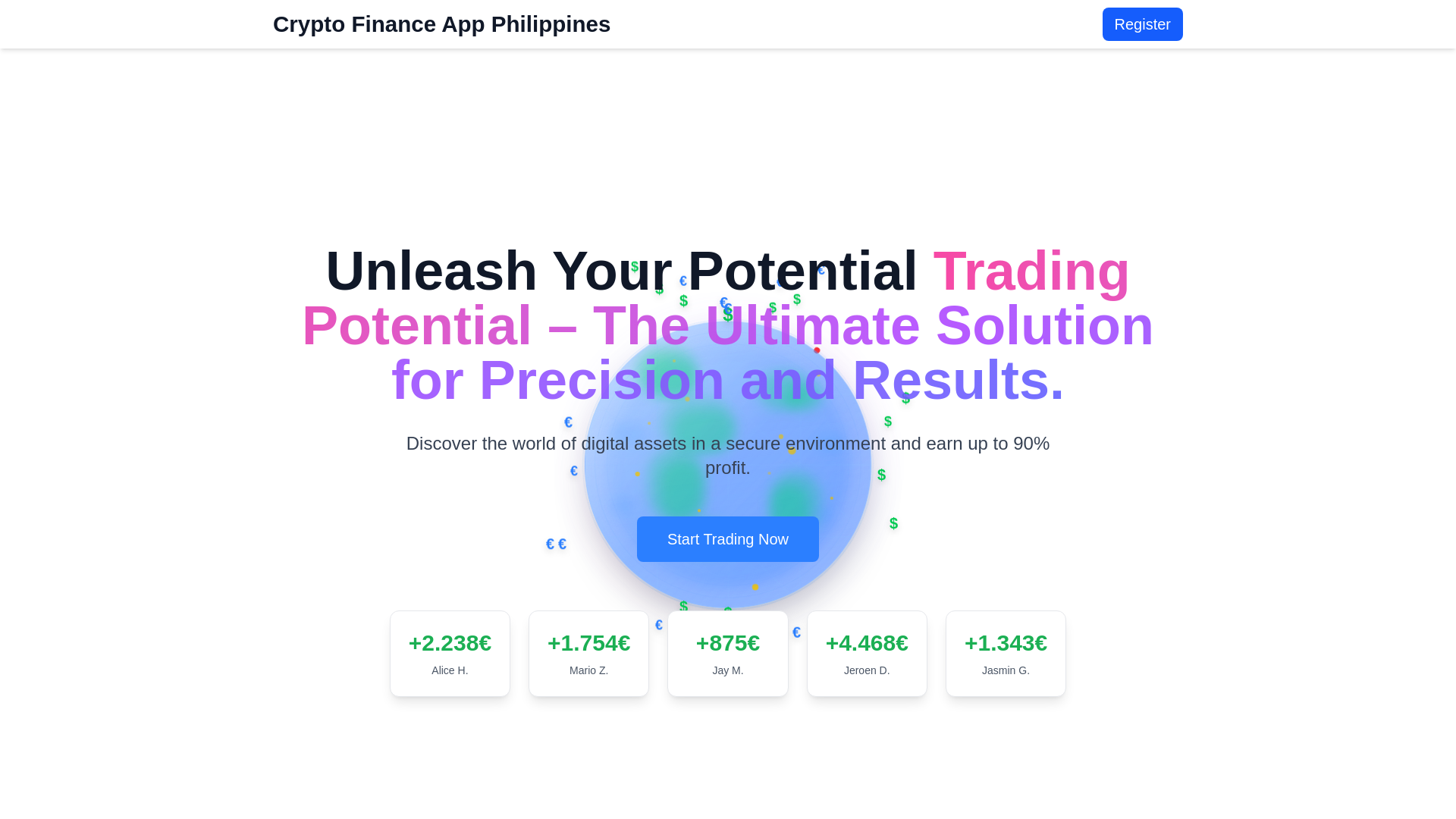 website screenshot of https://crypto-finance-app-philippines.com/