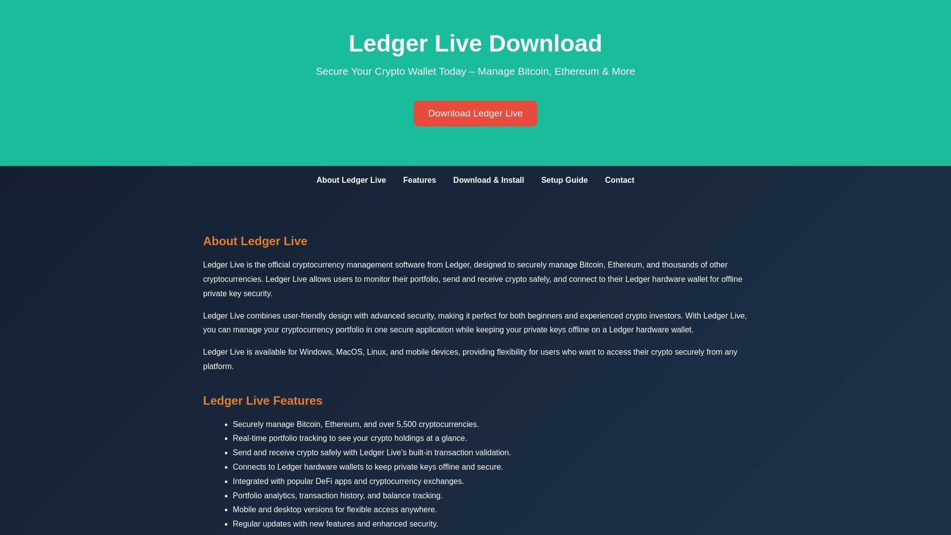 website screenshot of https://ledj-er-live.pages.dev