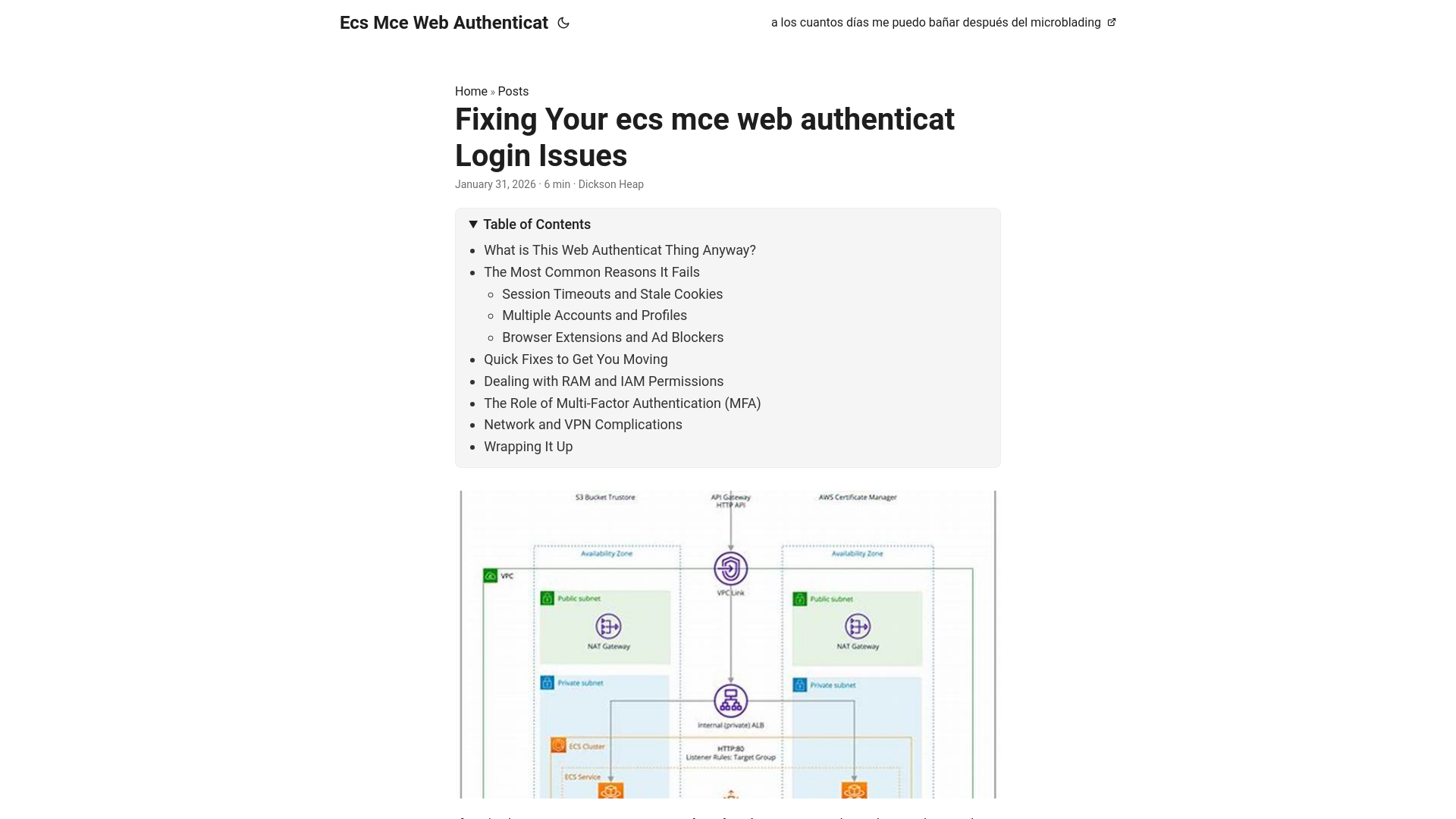 website screenshot of https://ecs-mce-web-authenticat.pages.dev/