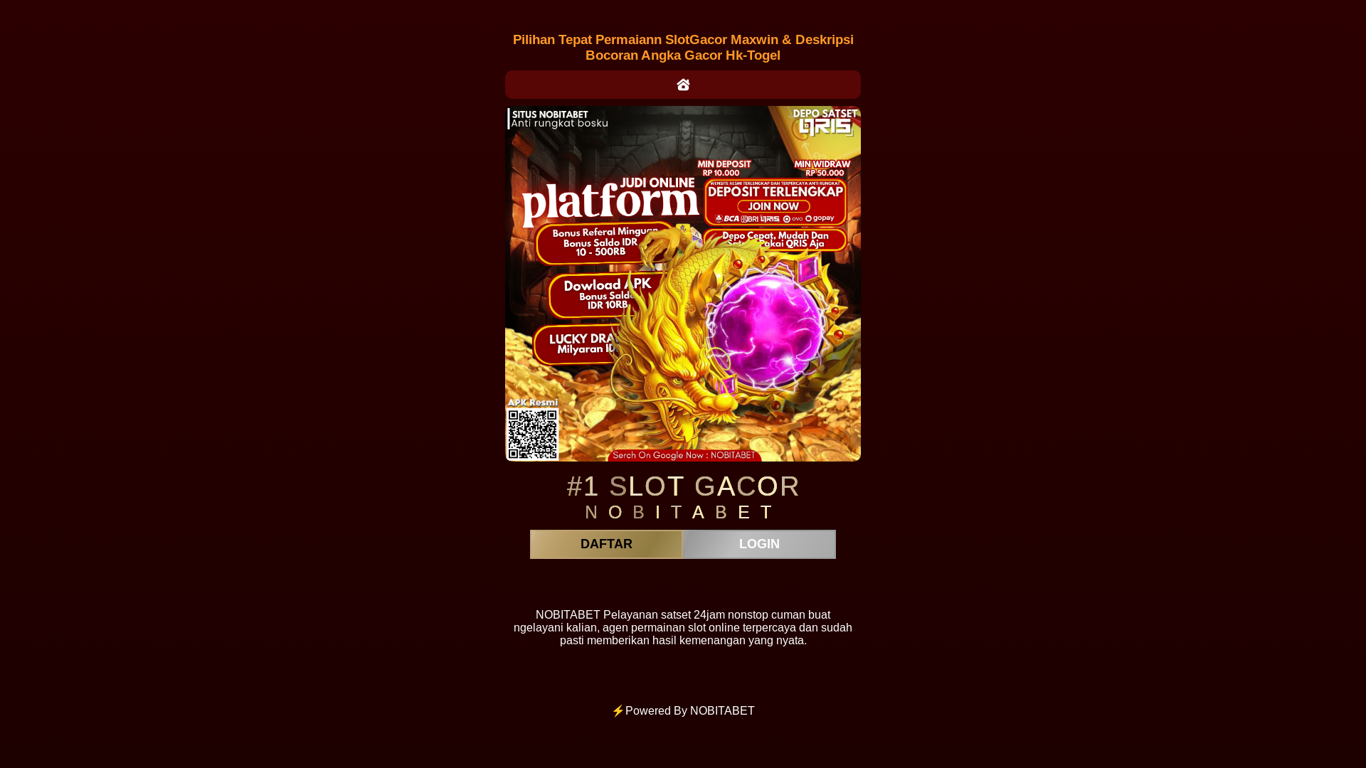 website screenshot of https://banjirderas-scater88.pages.dev/