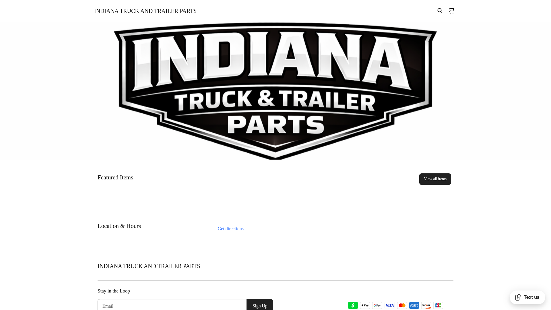 website screenshot of https://outtenfleetservice.com