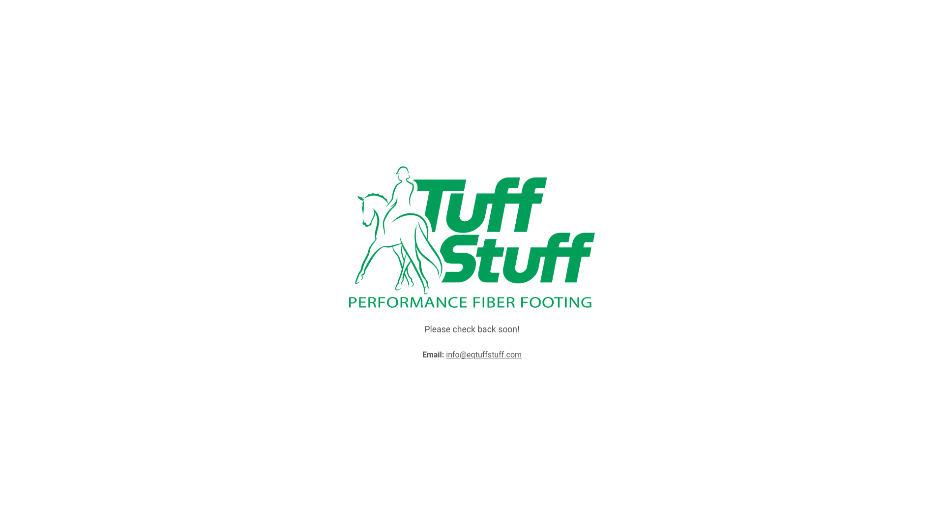 website screenshot of https://eqtuffstuff.com/