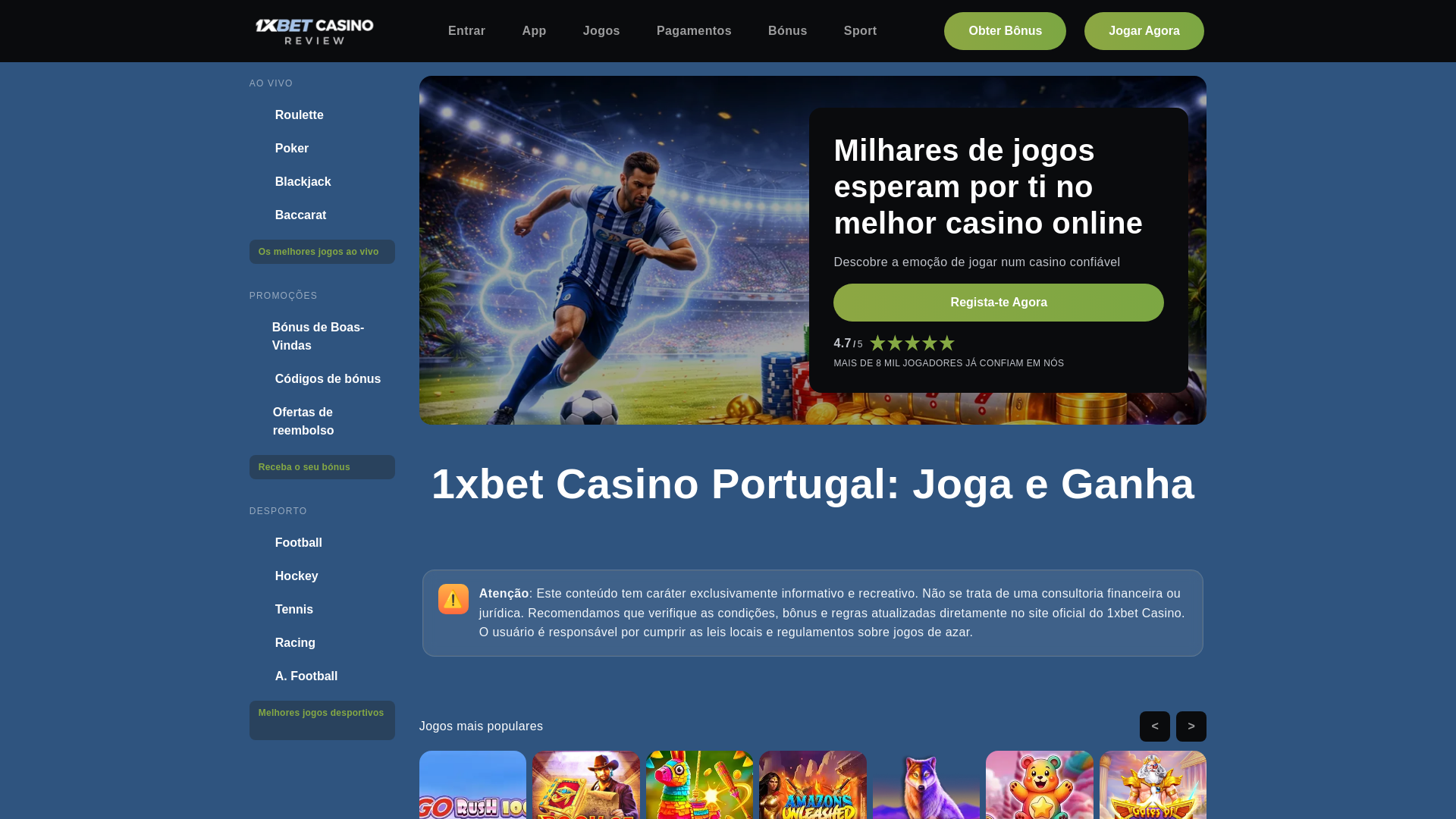 website screenshot of https://1-xbetcasinoportugal-com.pages.dev/