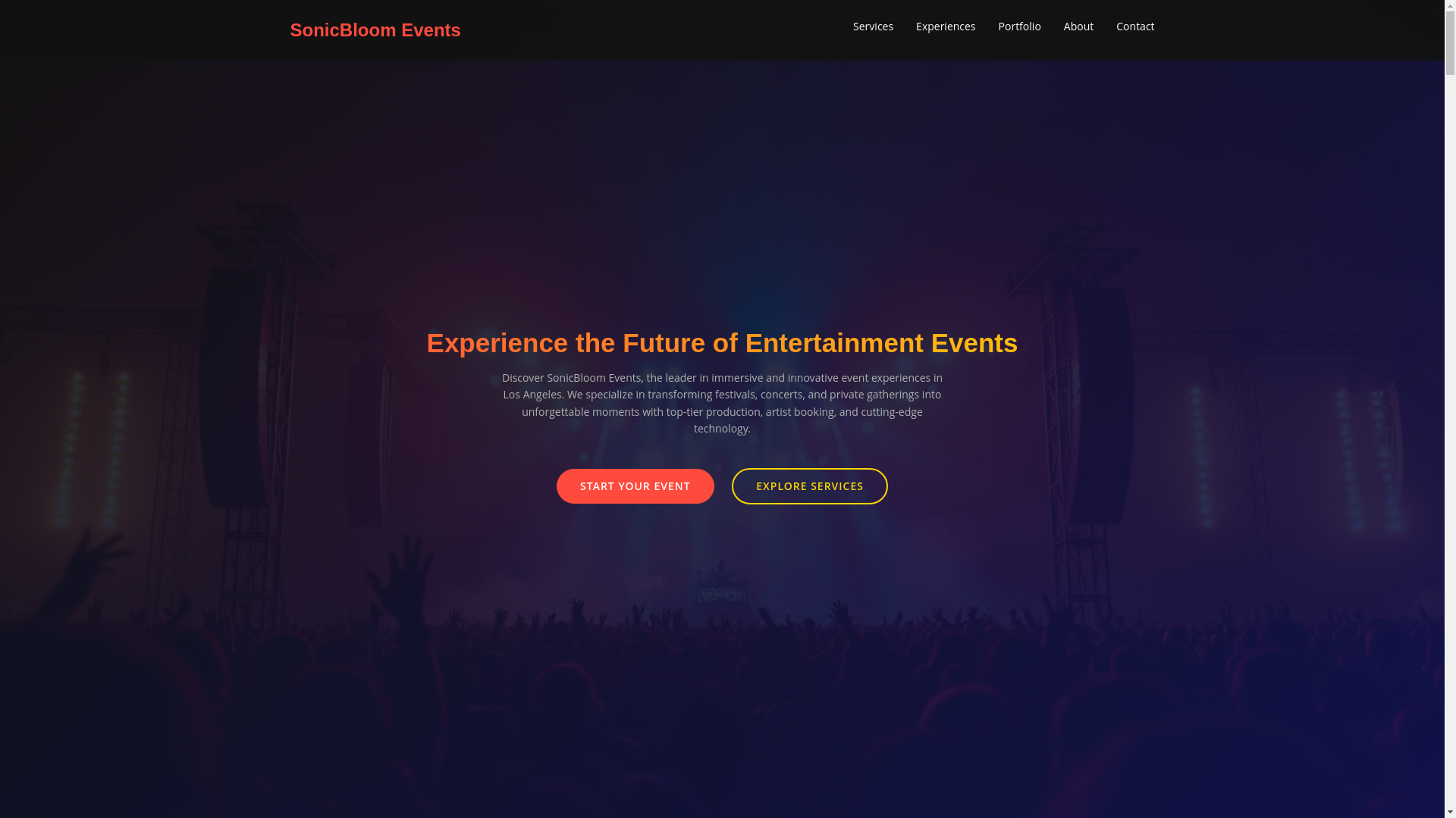 website screenshot of https://ravereportusa.com/
