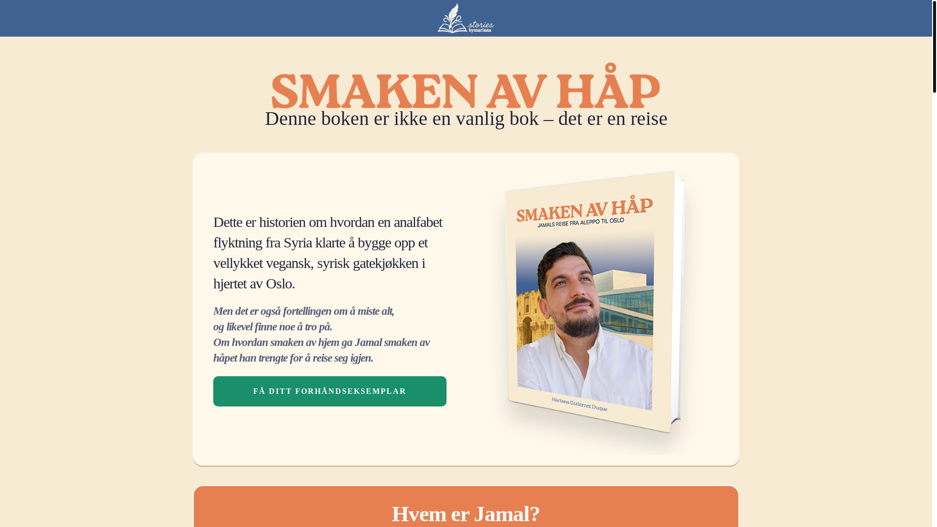 website screenshot of https://smakenavhaap.no/