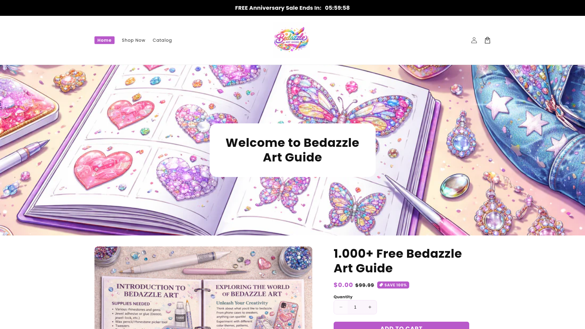 website screenshot of https://learn-rhinestone.com/