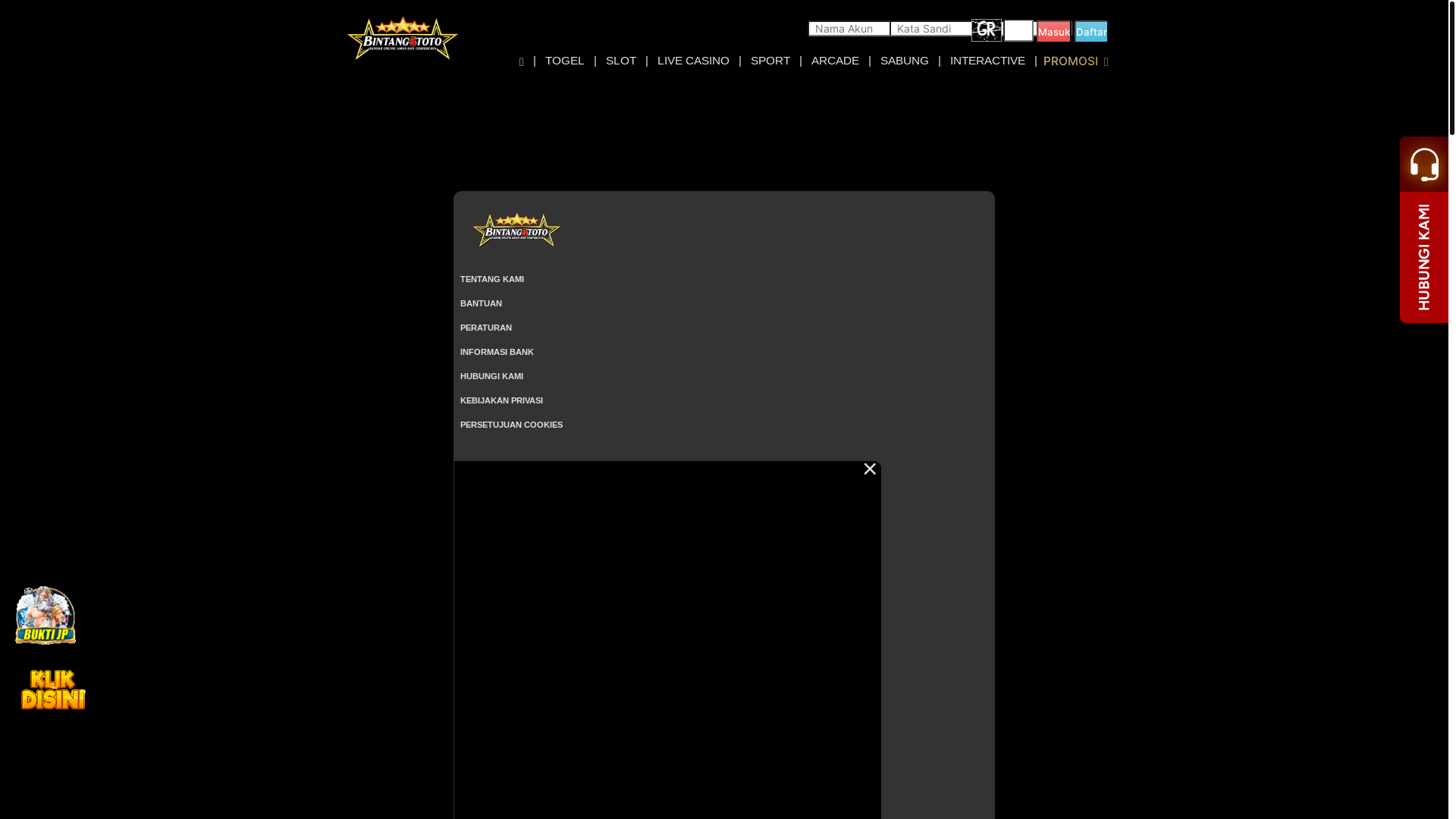website screenshot of https://trans-bintang5.site/