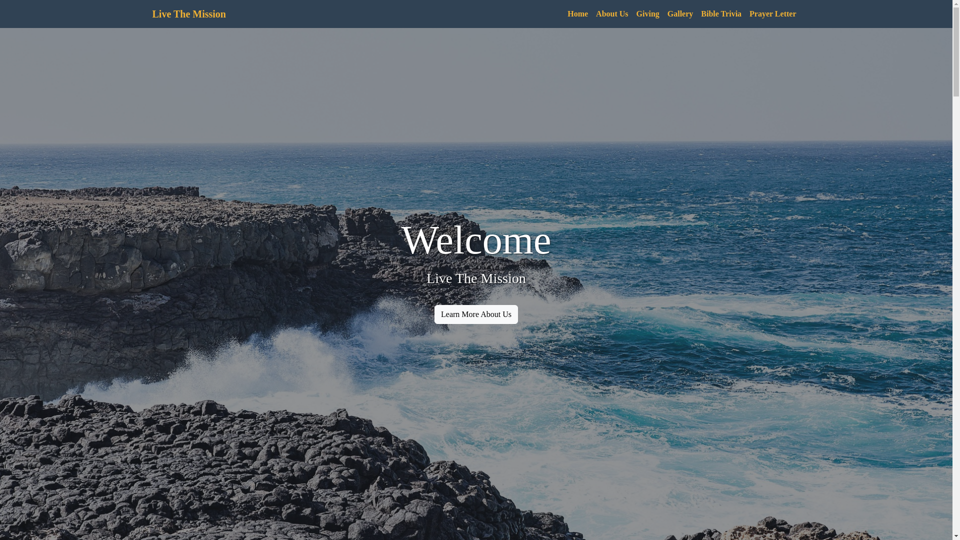website screenshot of https://livethemissioncv.com/