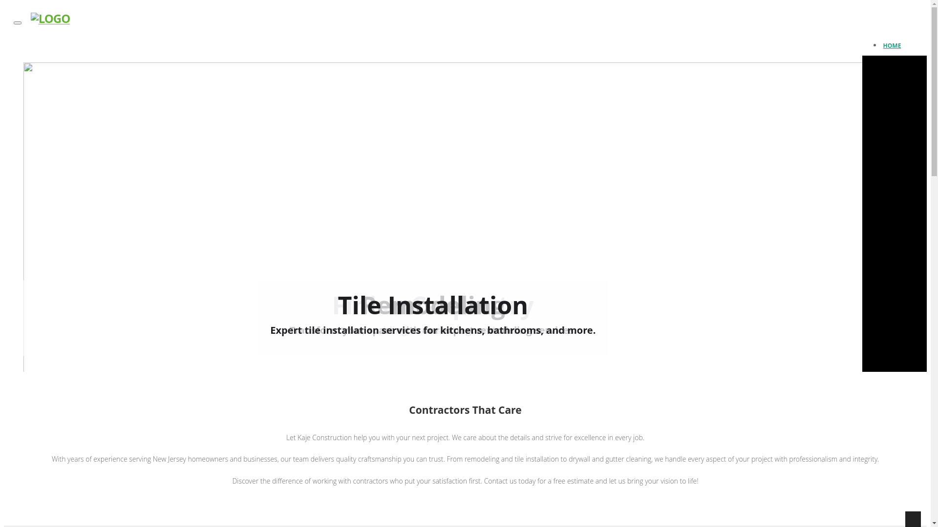 website screenshot of https://kaje-website.pages.dev/