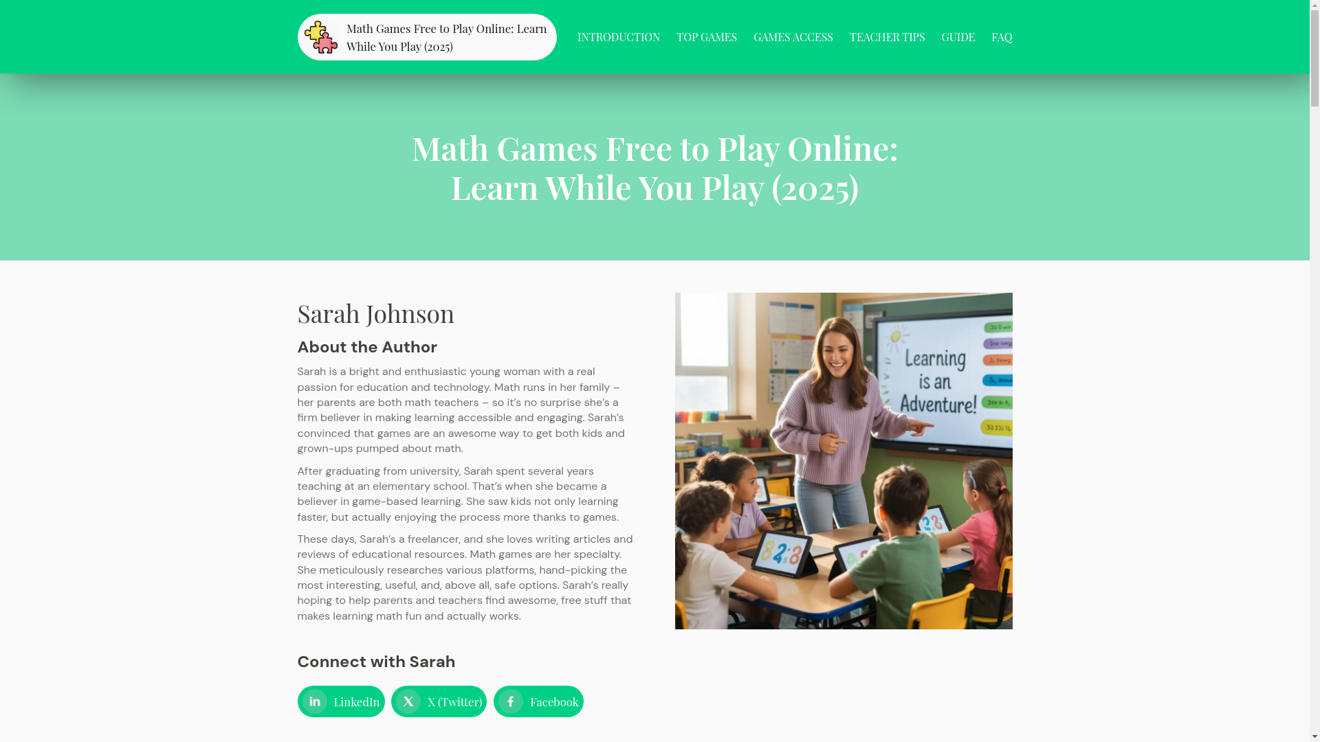 website screenshot of https://mathgamesfreetoplay.com/