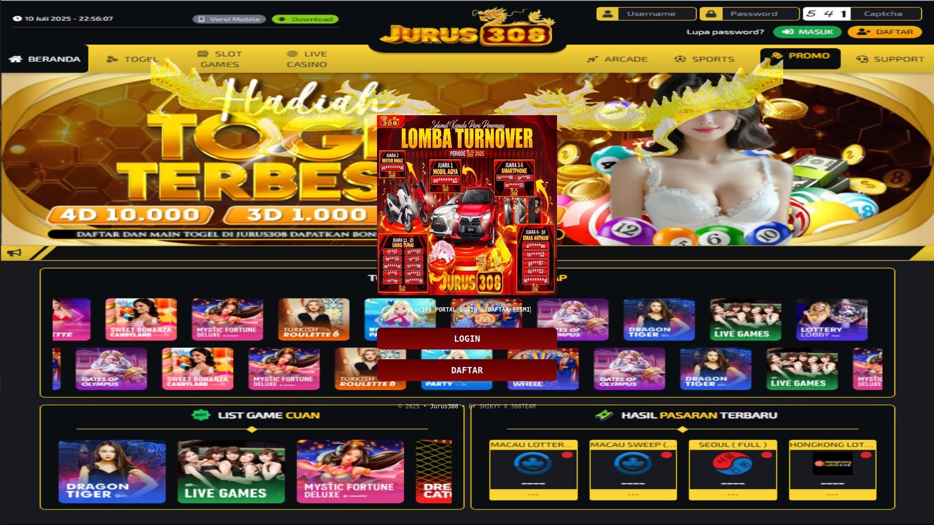 website screenshot of https://jurus308-elearning-accessng.pages.dev/