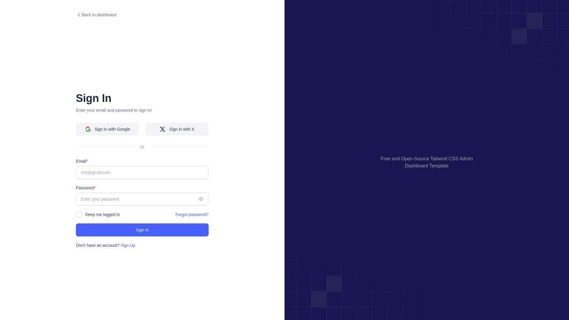 website screenshot of https://admin-8rr.pages.dev/