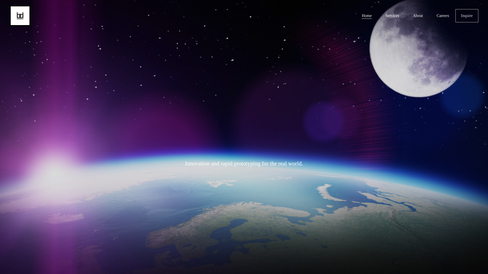 website screenshot of https://bornea.ca/