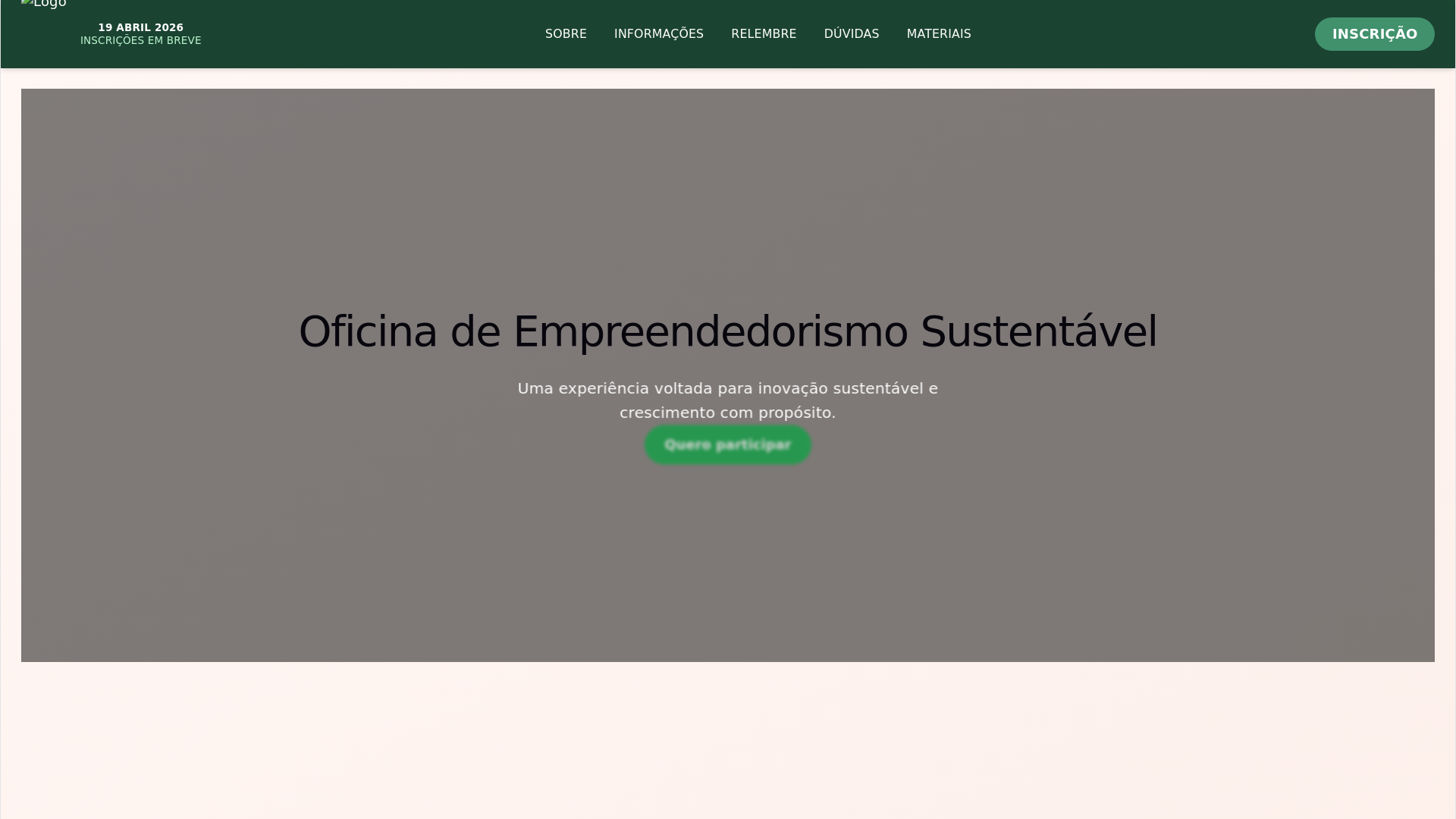 website screenshot of https://oficinadeempreededorismo.pages.dev/