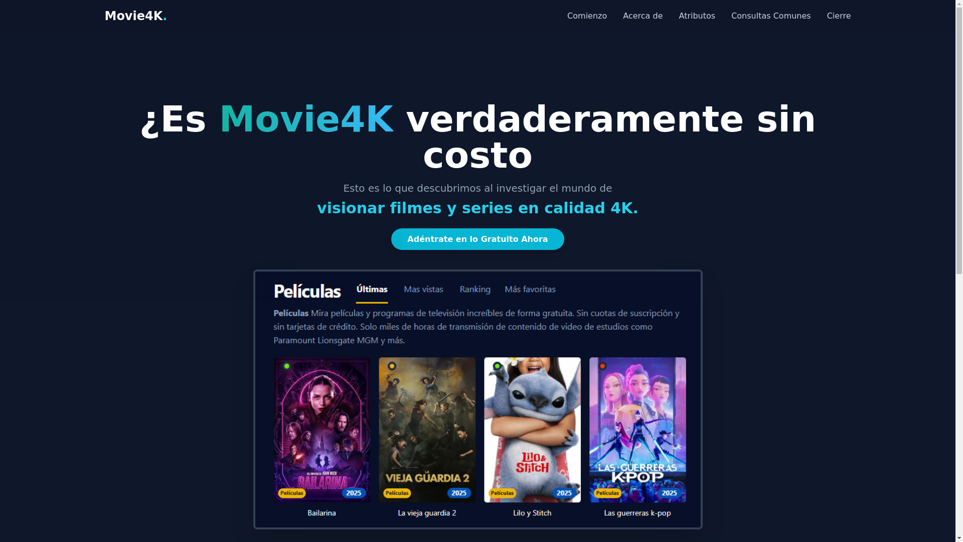 website screenshot of https://movie4k-z5jy.pages.dev/