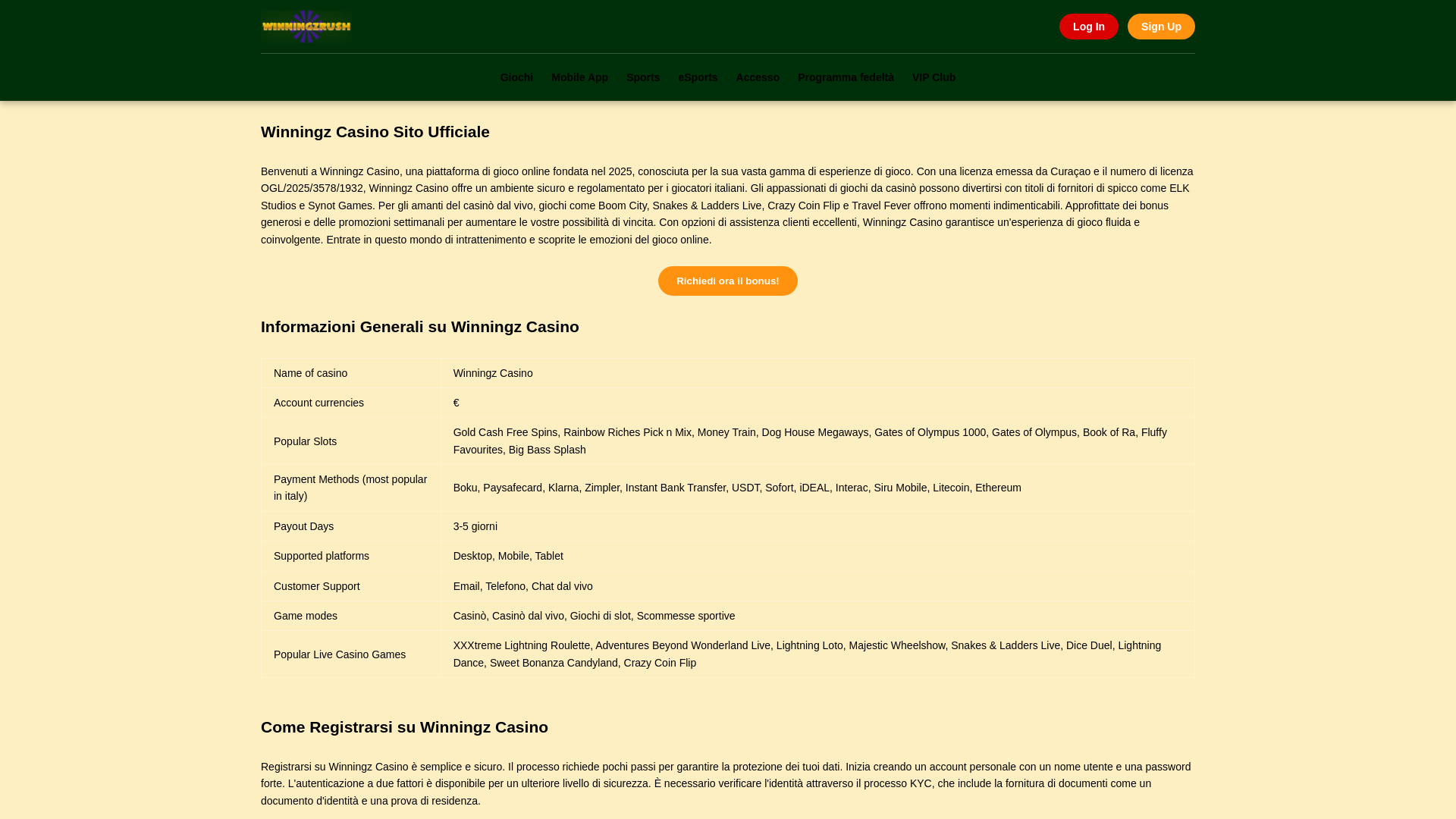 website screenshot of https://winningz-rush-it.pages.dev/