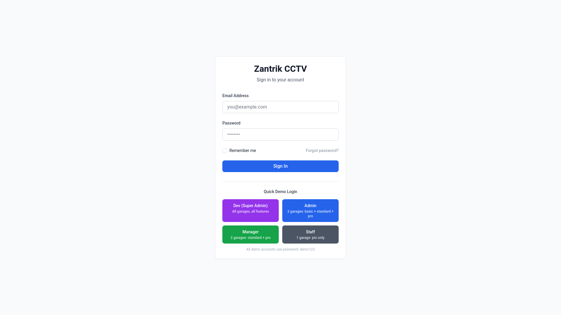 website screenshot of https://zantrik-dashboard.pages.dev/
