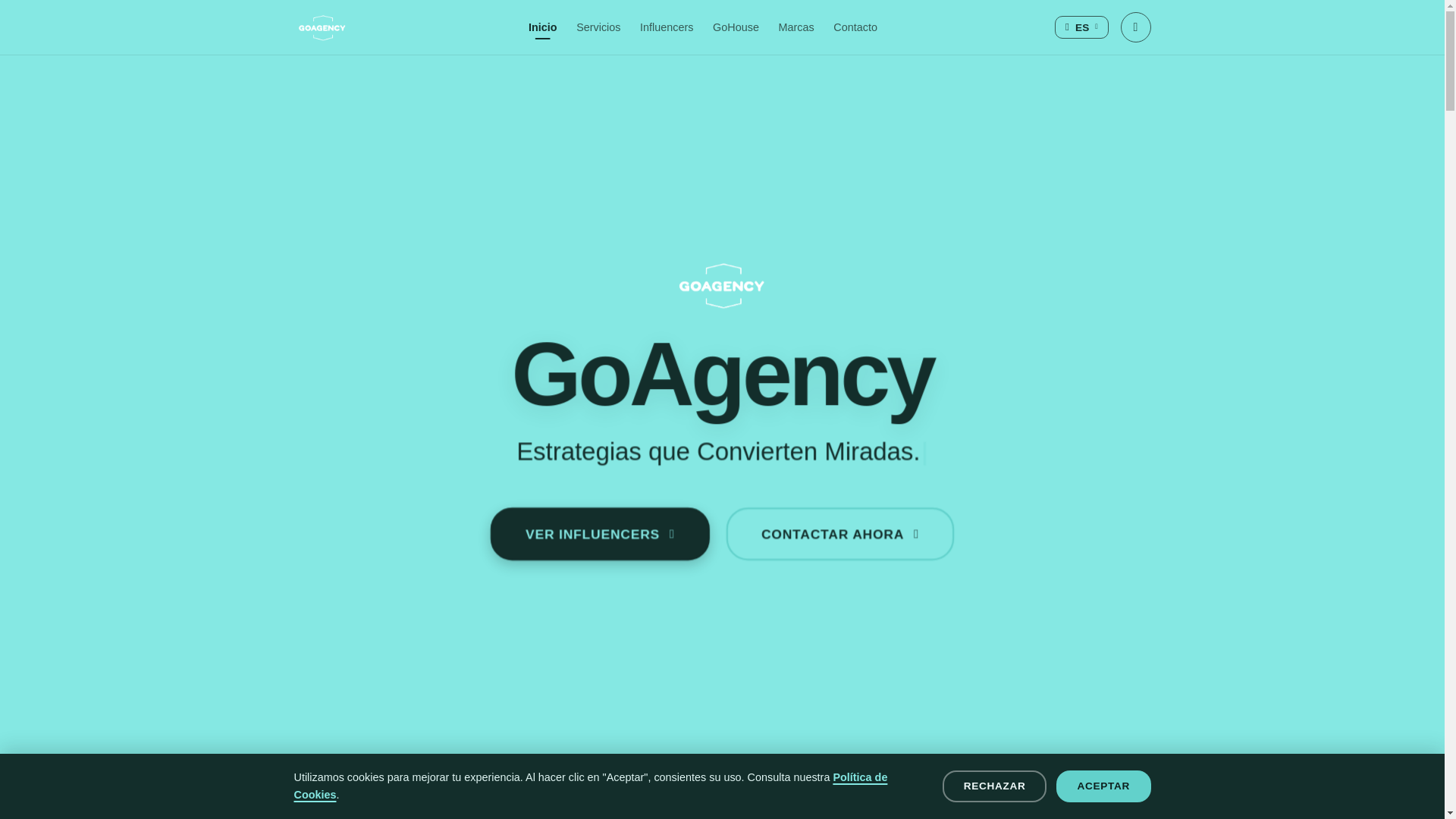 website screenshot of https://goagency.pages.dev/