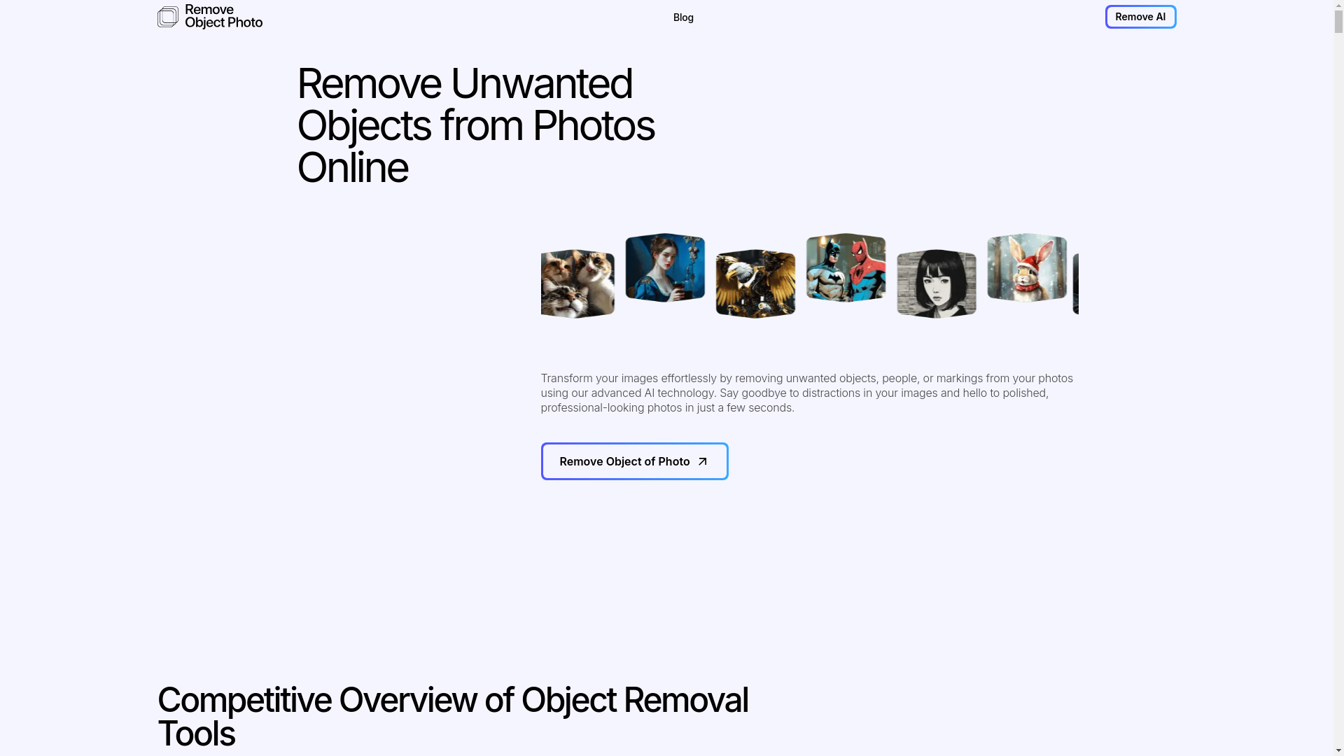 website screenshot of https://removeobjectphoto-com.pages.dev/