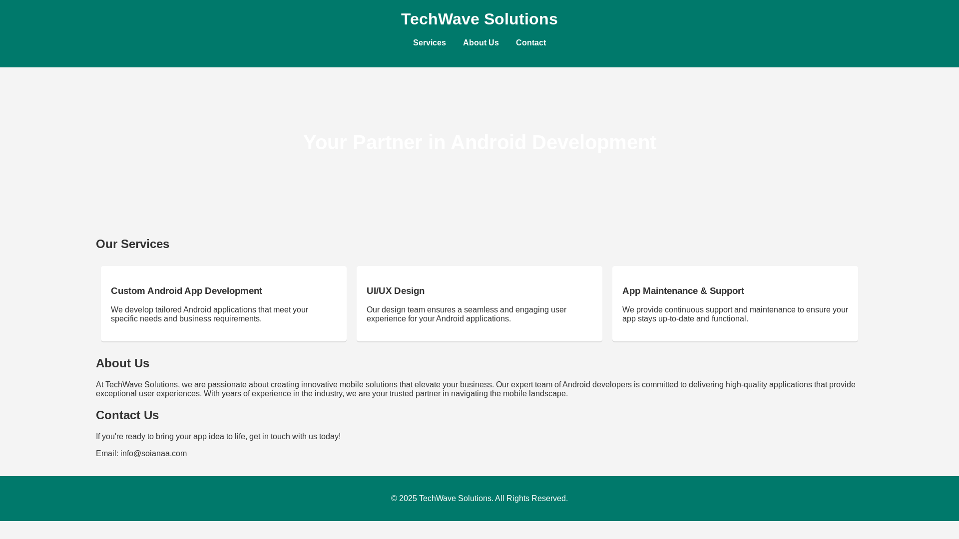 website screenshot of https://soianaa.com/