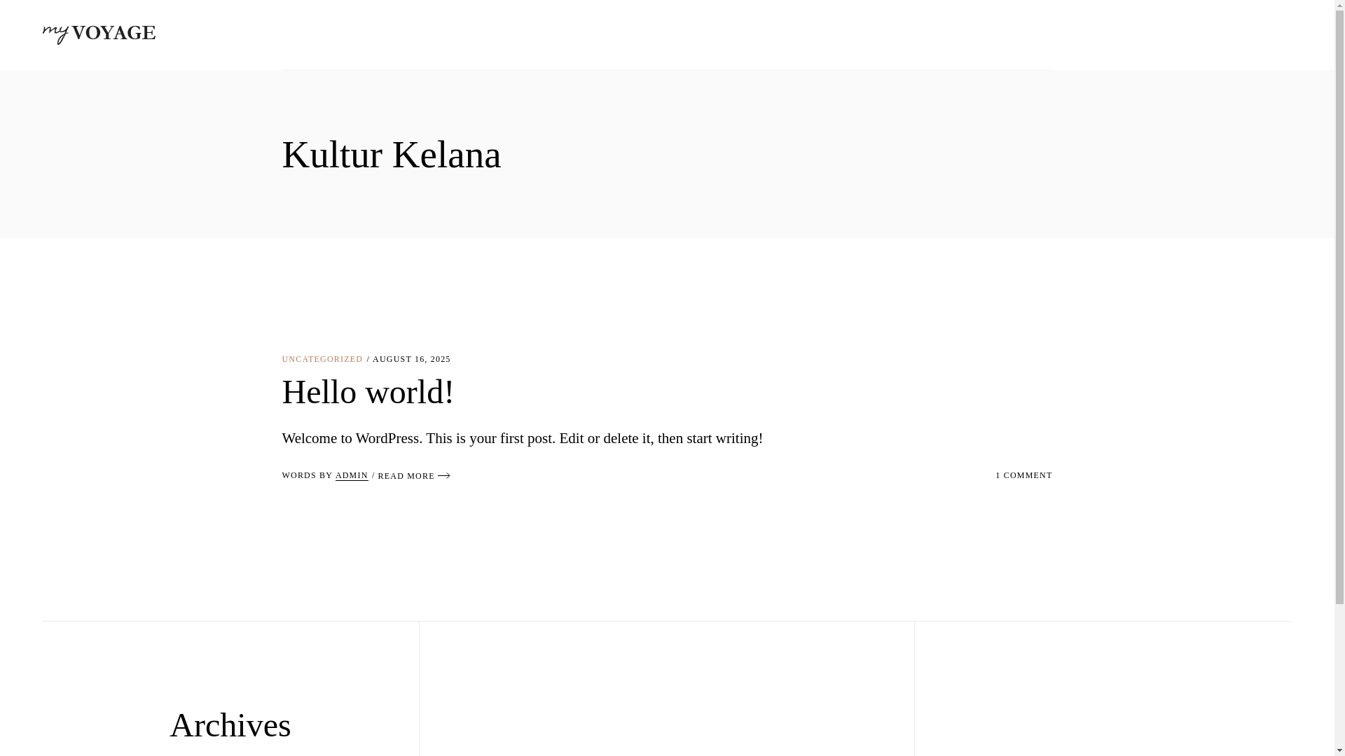 website screenshot of https://kulturkelana.id/