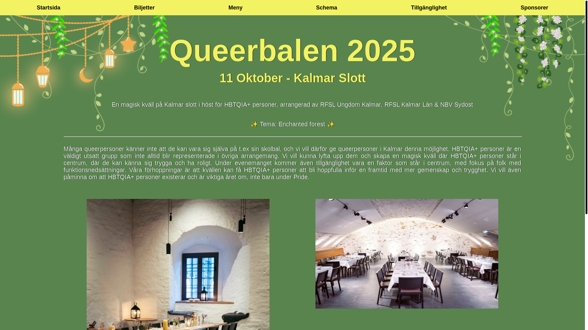 website screenshot of https://queerbalen.gay/